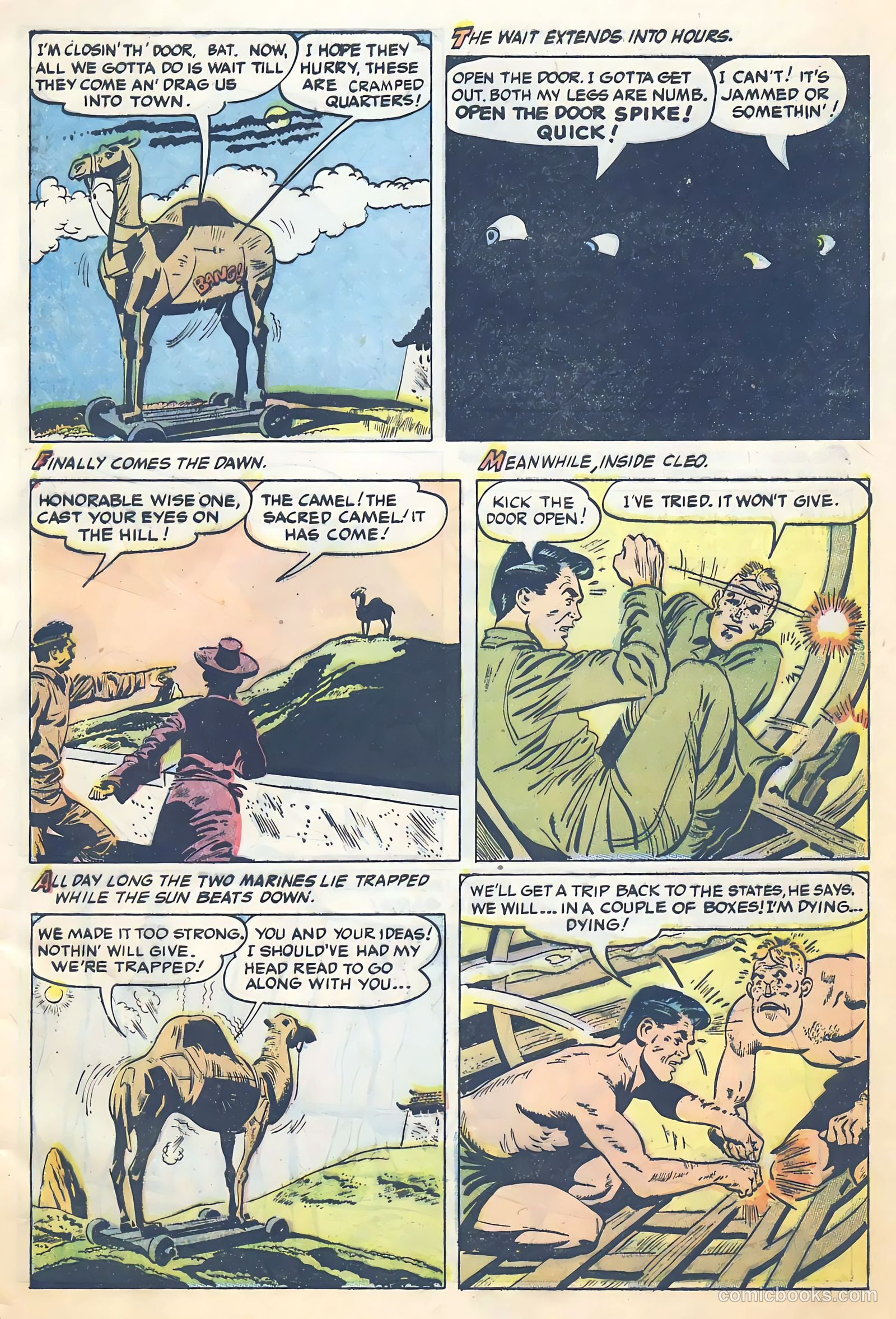 With the Marines on the Battlefronts of the World #2 (1954) — page 31 of 36