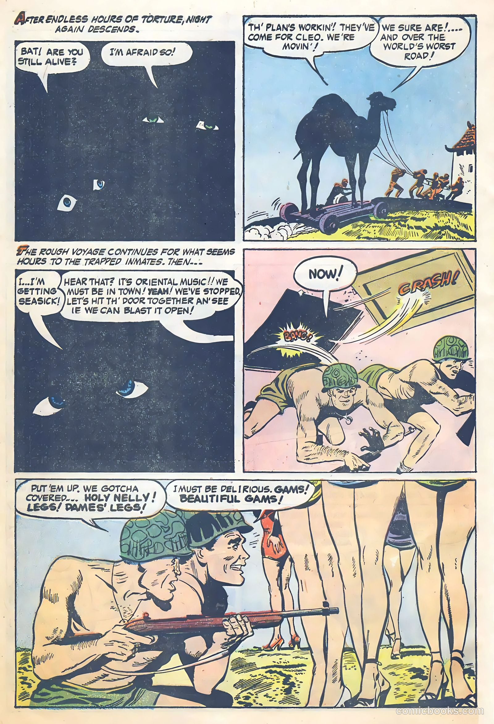 With the Marines on the Battlefronts of the World #2 (1954) — page 32 of 36