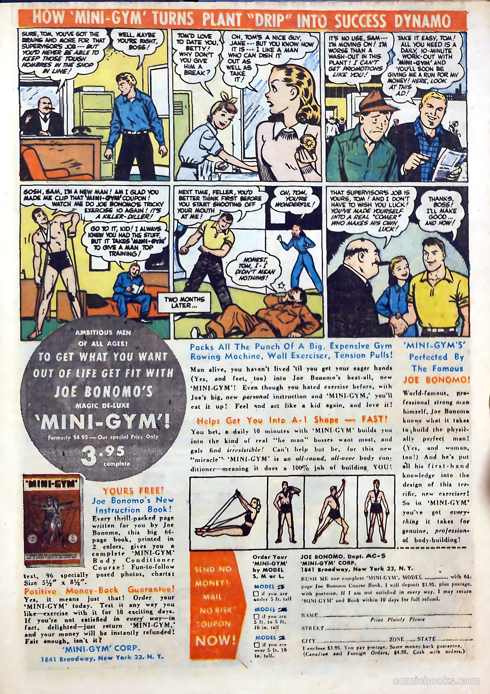 With the U.S. Paratroops Behind Enemy Lines #1 (1951) — page 25 of 36