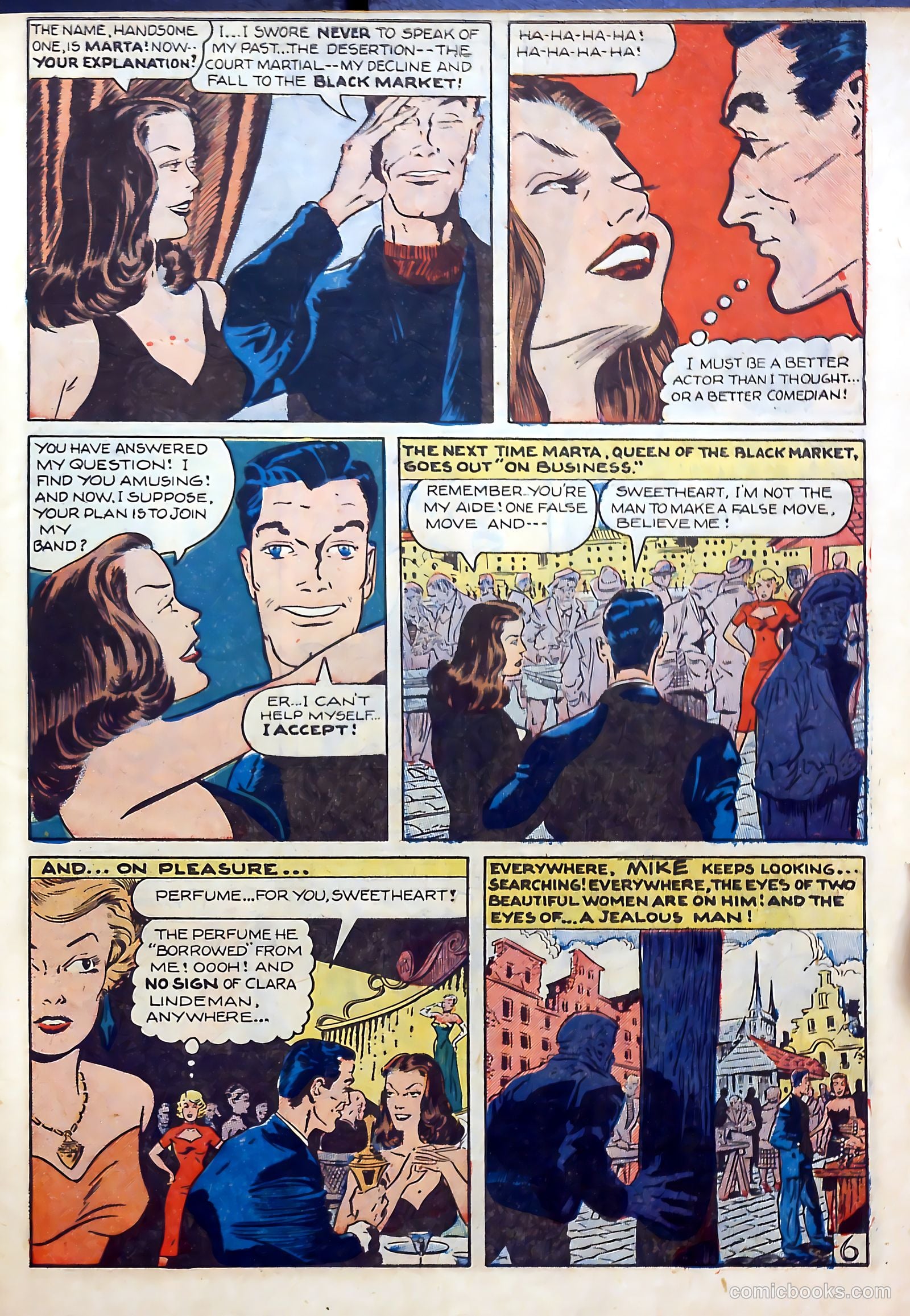 With the U.S. Paratroops Behind Enemy Lines #1 (1951) — page 31 of 36