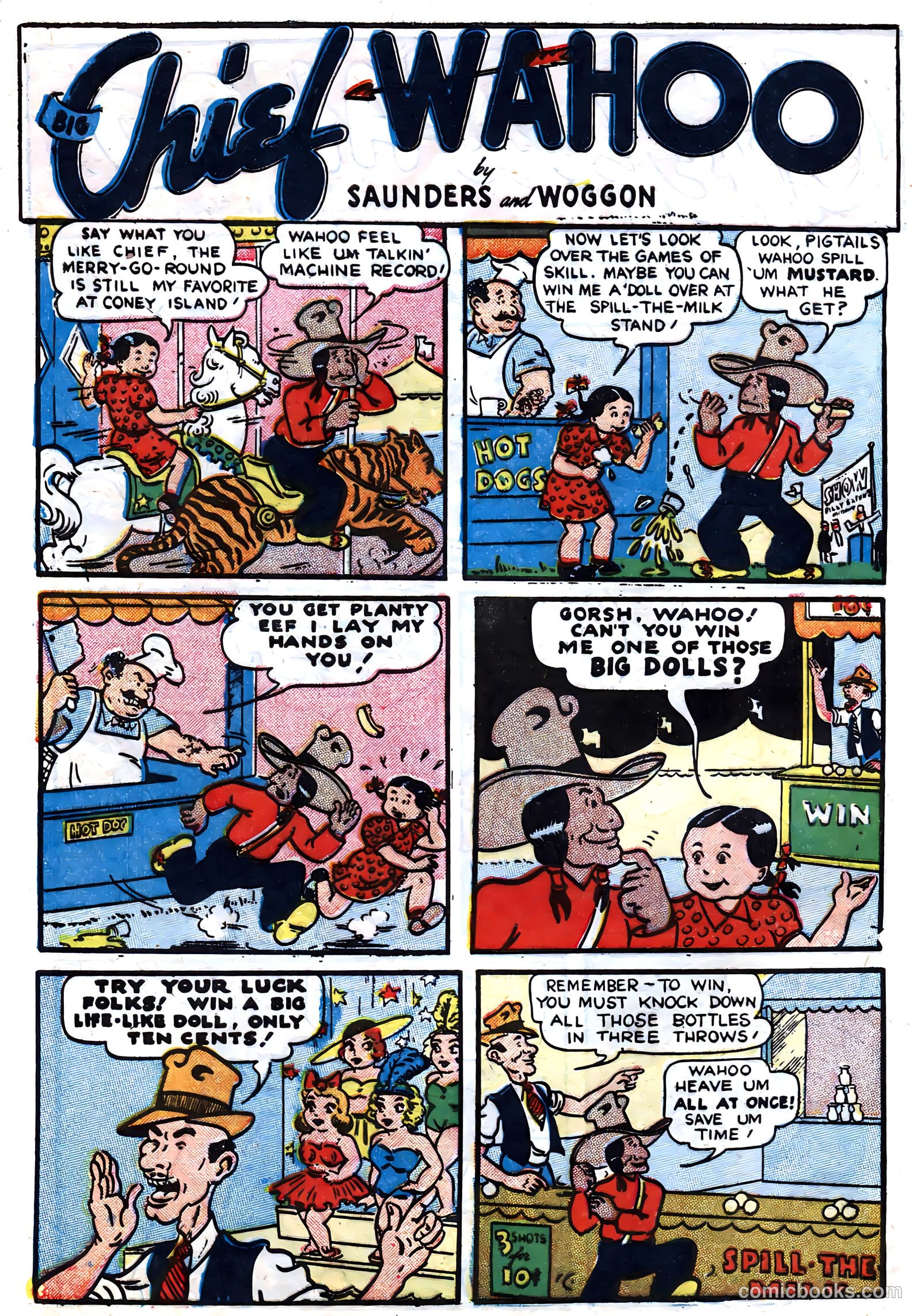 Big Chief Wahoo #3 (1943) — page 54 of 68