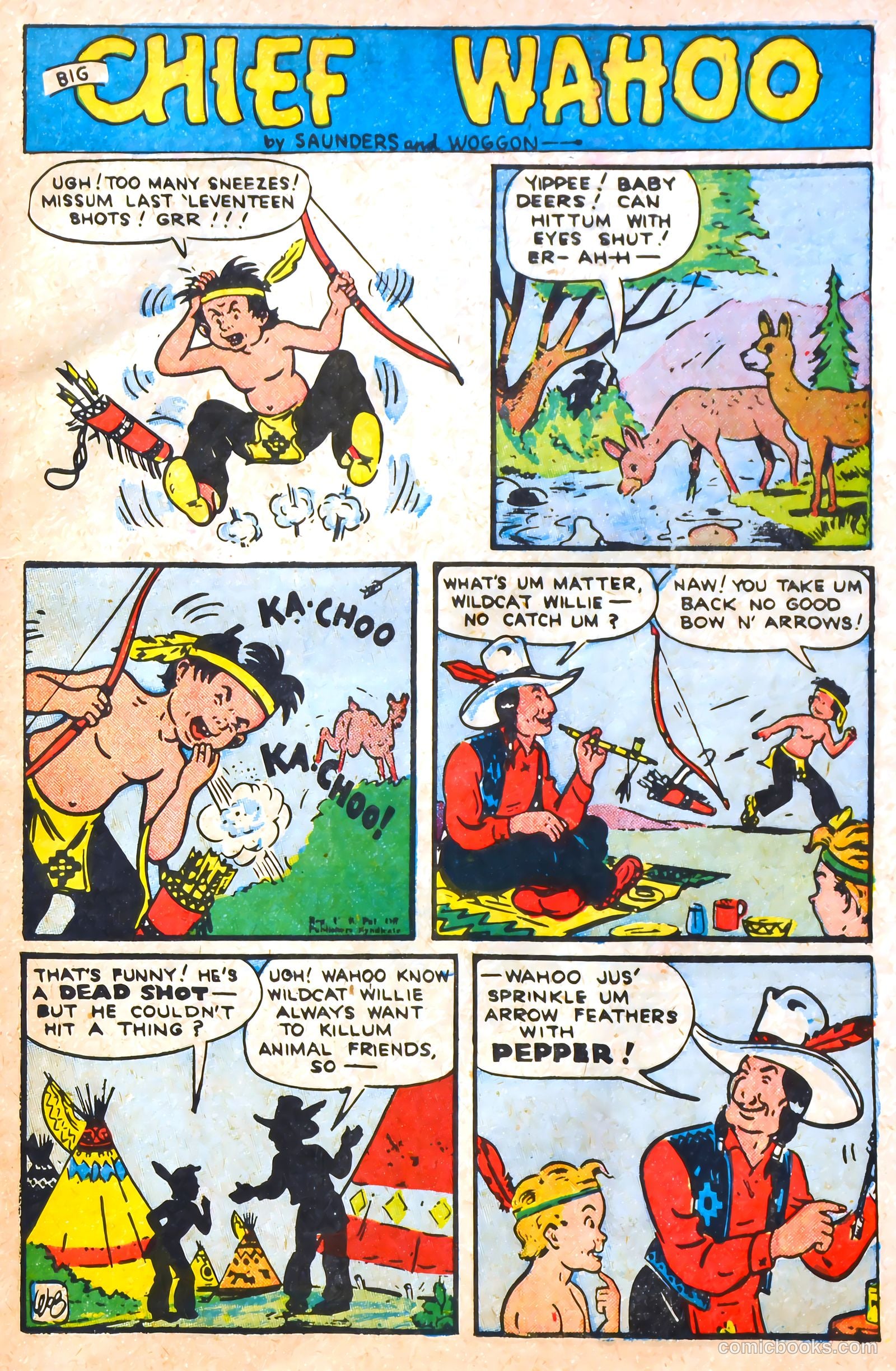 Big Chief Wahoo #5 (1945) — page 5 of 52