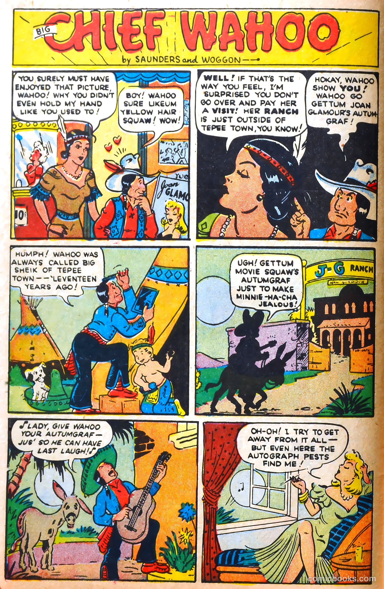 Big Chief Wahoo #5 (1945) — page 10 of 52