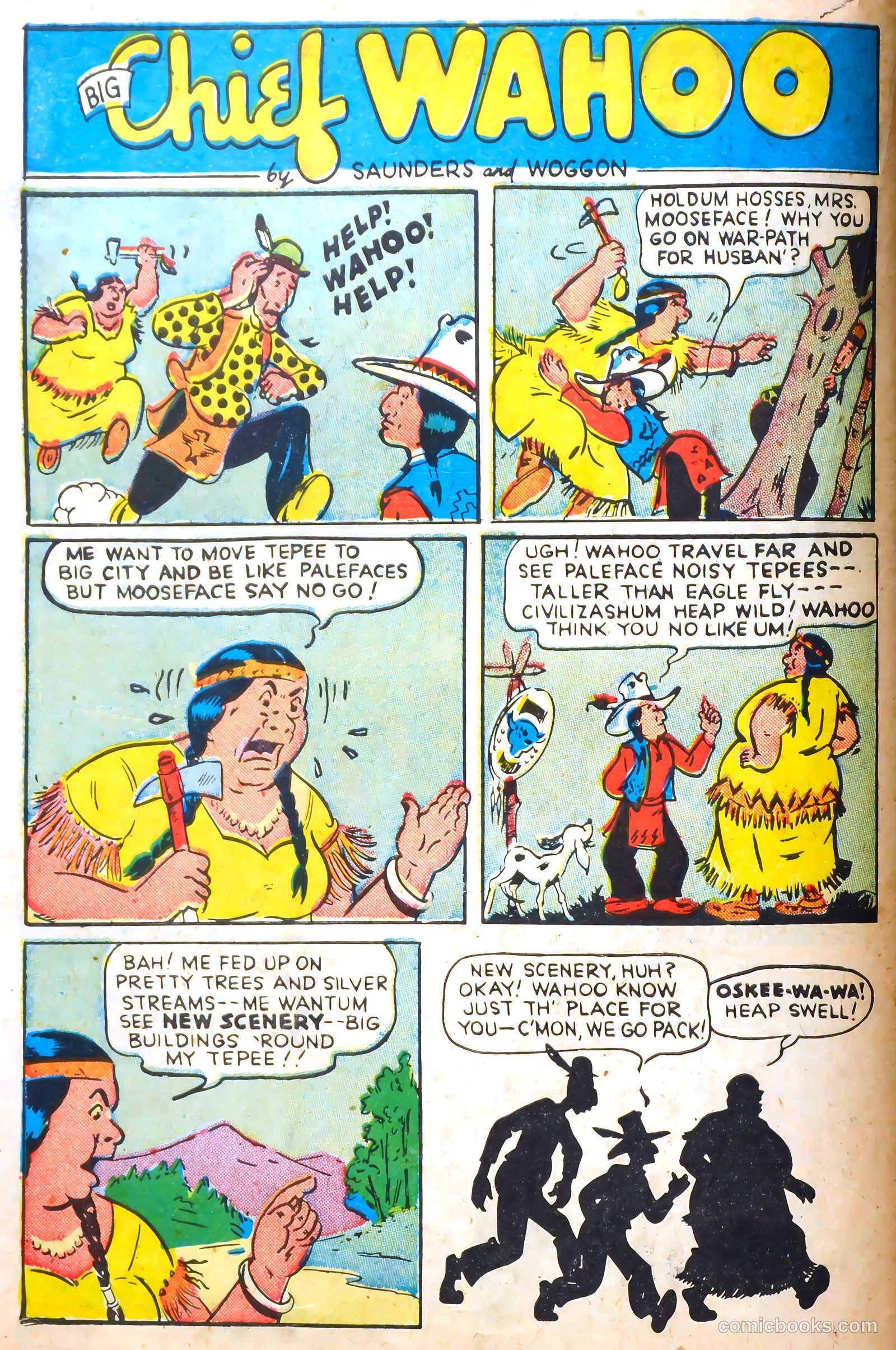 Big Chief Wahoo #5 (1945) — page 14 of 52