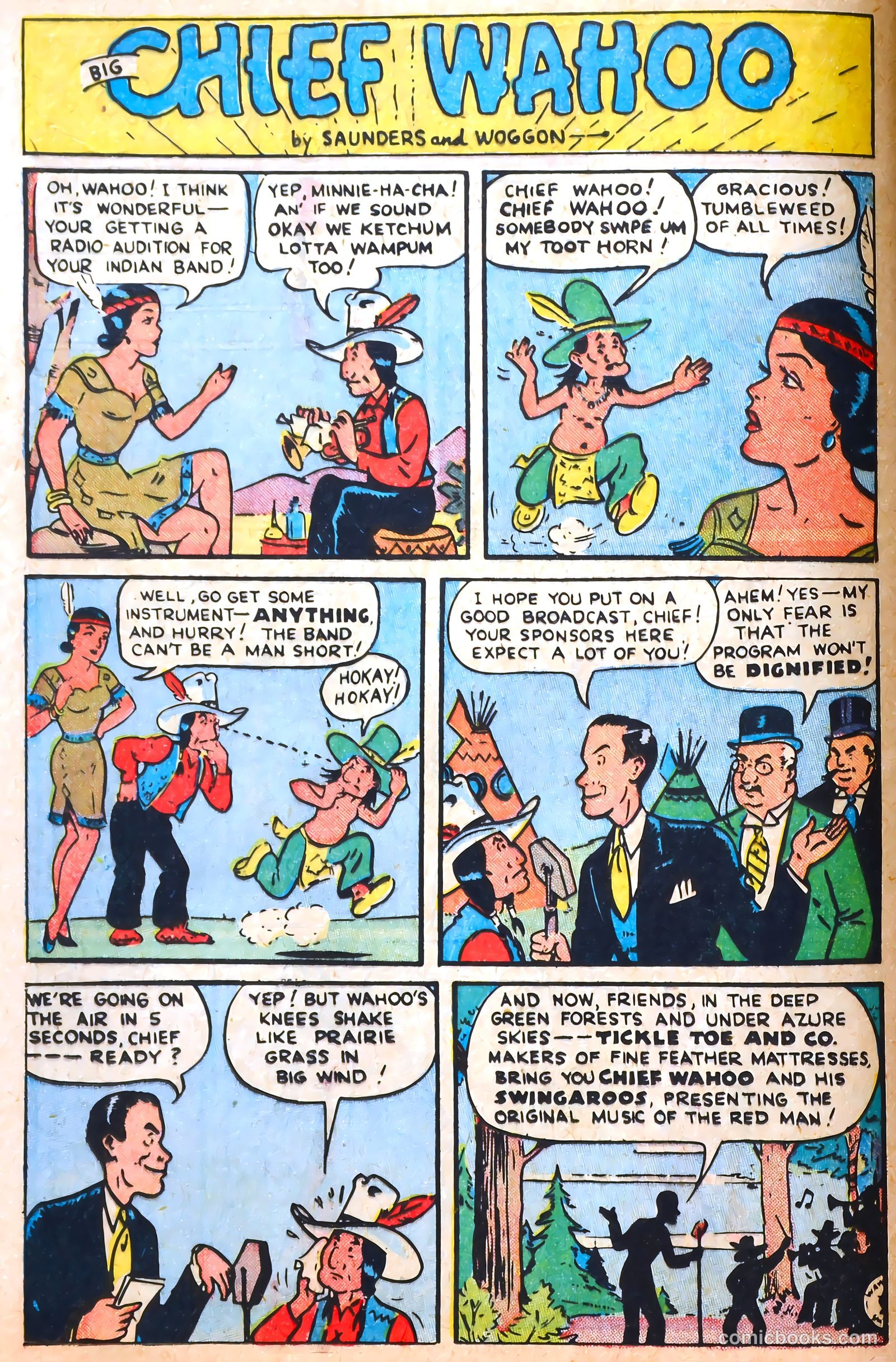 Big Chief Wahoo #5 (1945) — page 16 of 52