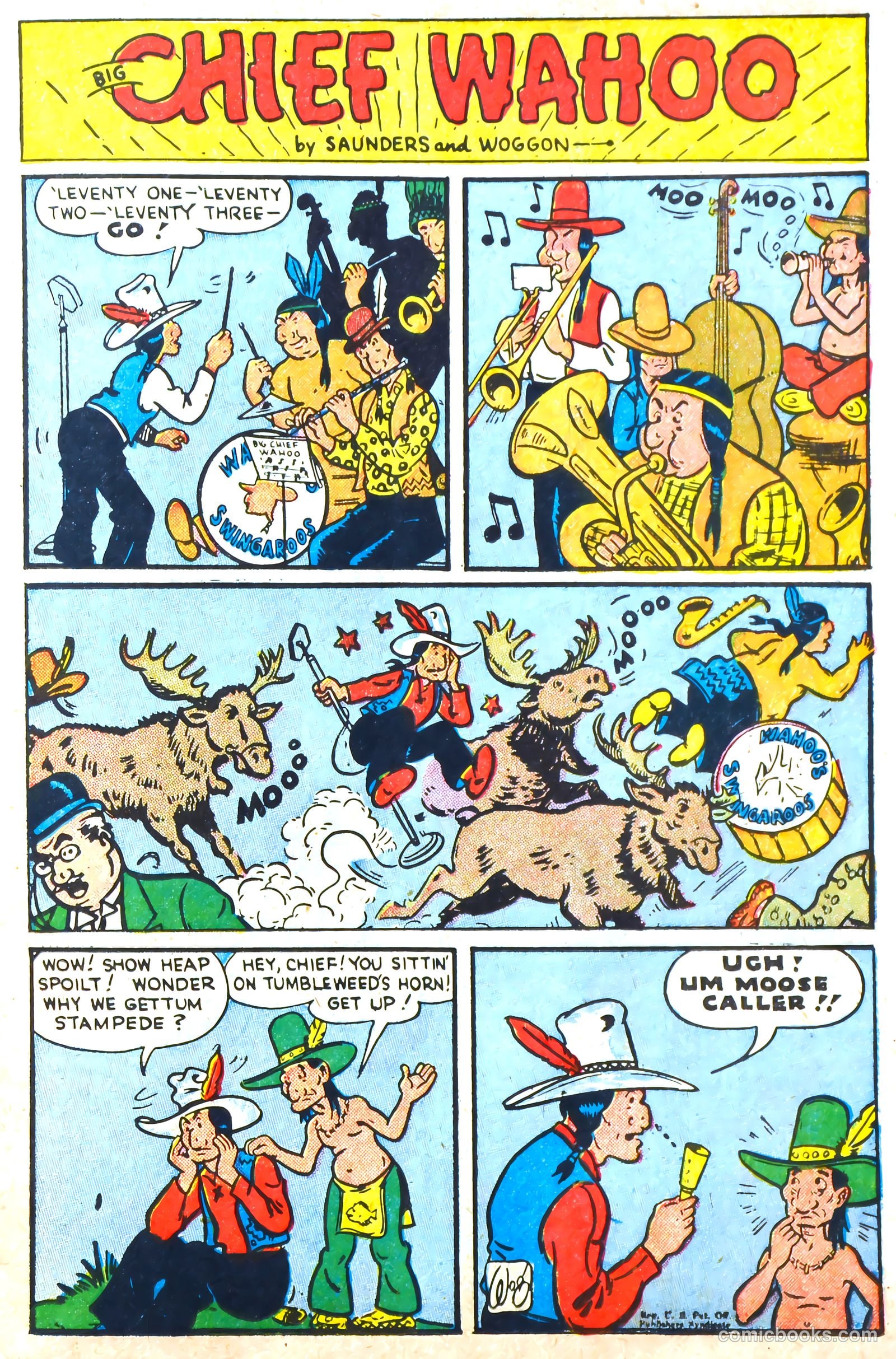 Big Chief Wahoo #5 (1945) — page 17 of 52