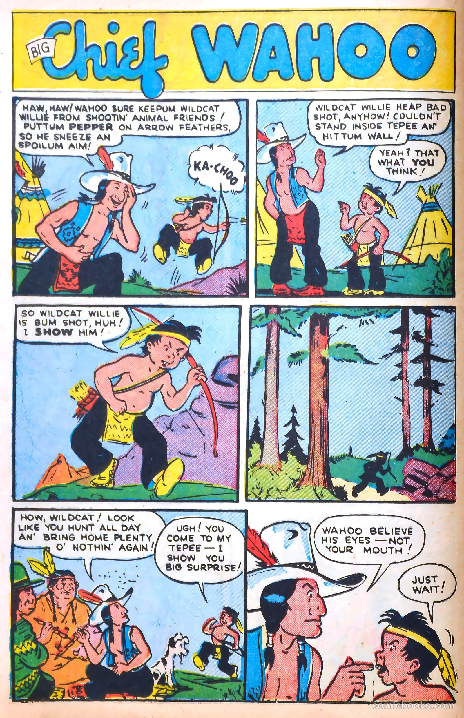 Big Chief Wahoo #5 (1945) — page 18 of 52