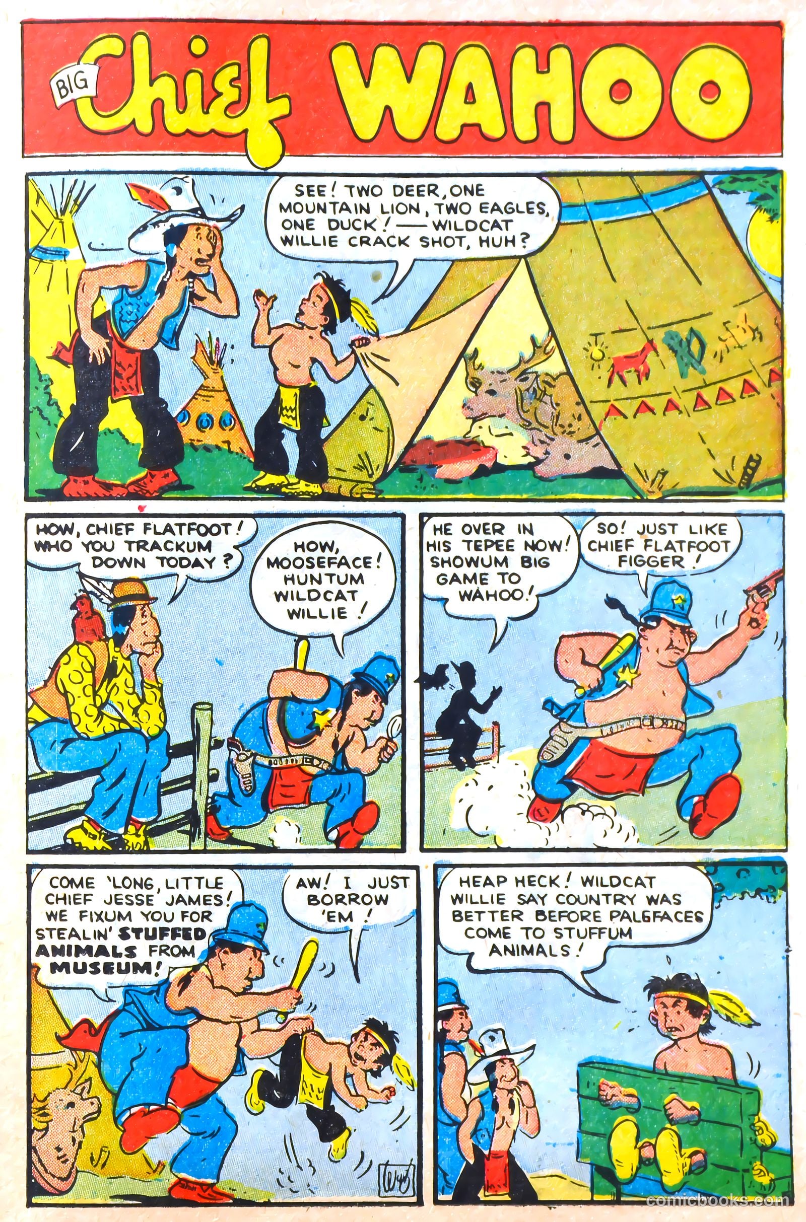 Big Chief Wahoo #5 (1945) — page 19 of 52