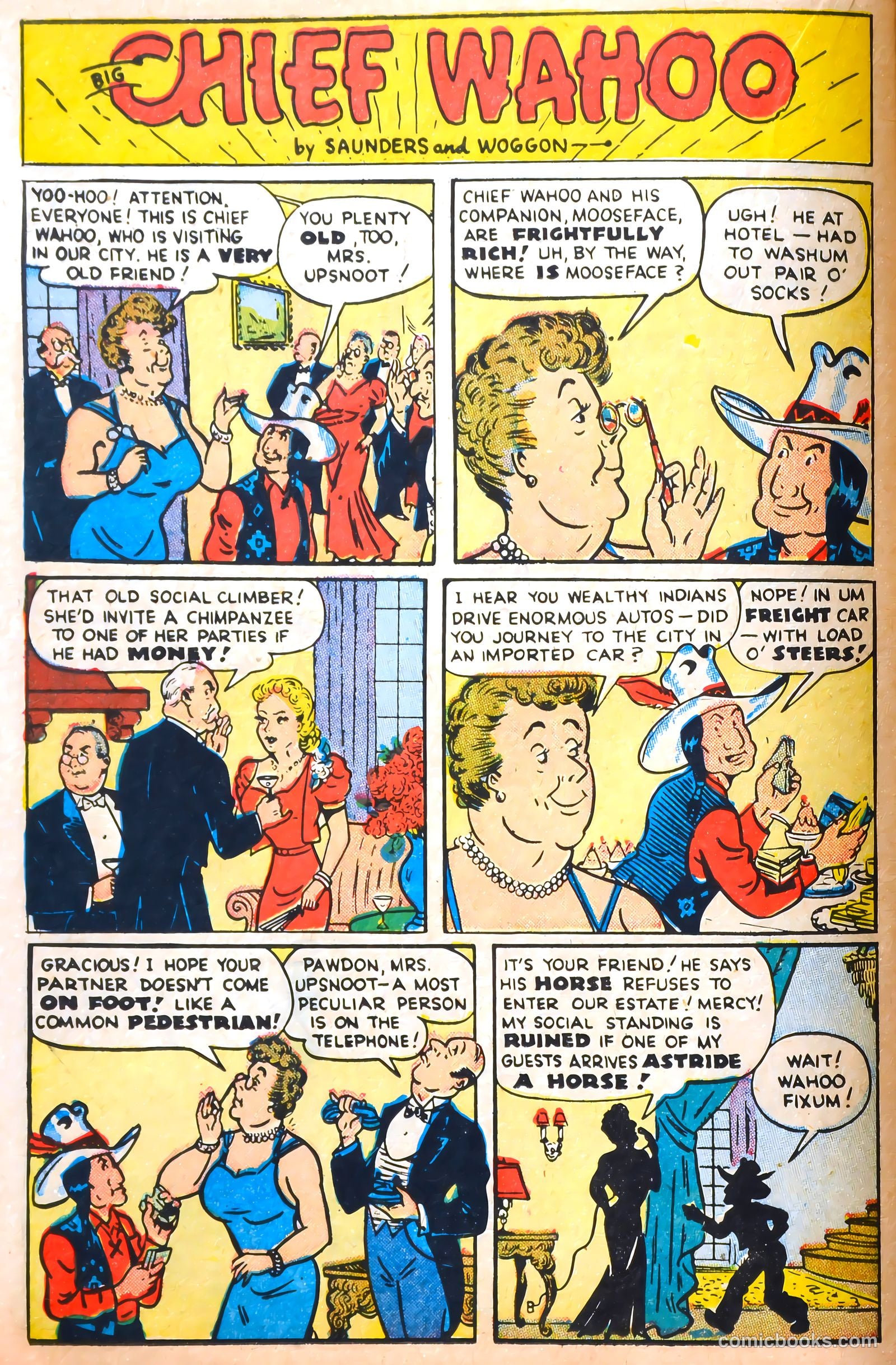 Big Chief Wahoo #5 (1945) — page 22 of 52