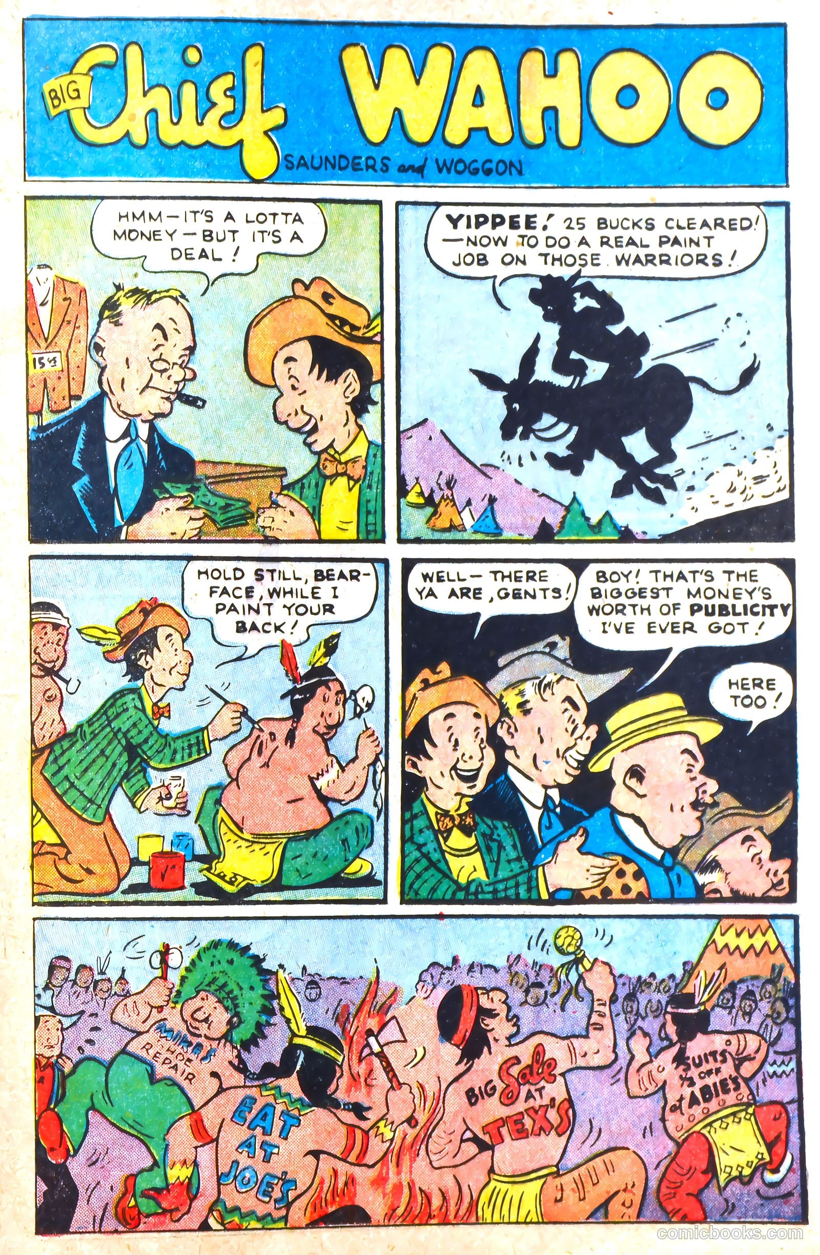 Big Chief Wahoo #5 (1945) — page 25 of 52