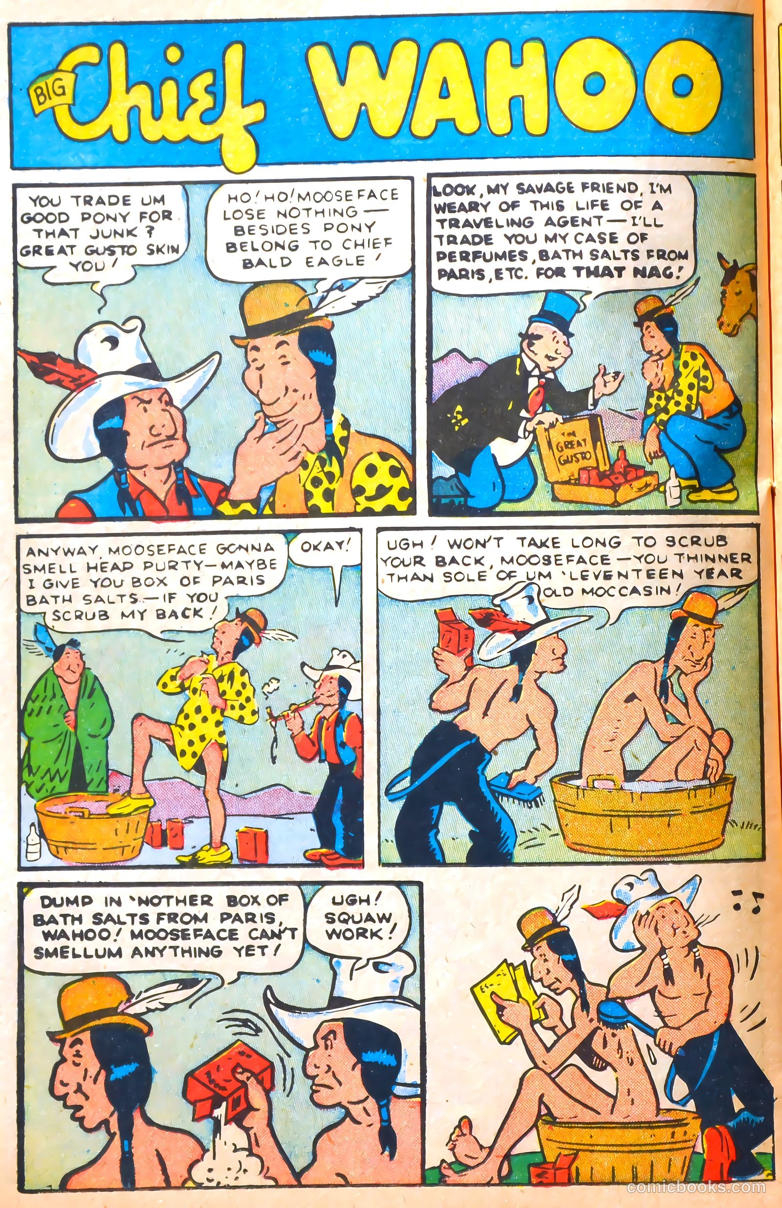 Big Chief Wahoo #5 (1945) — page 36 of 52