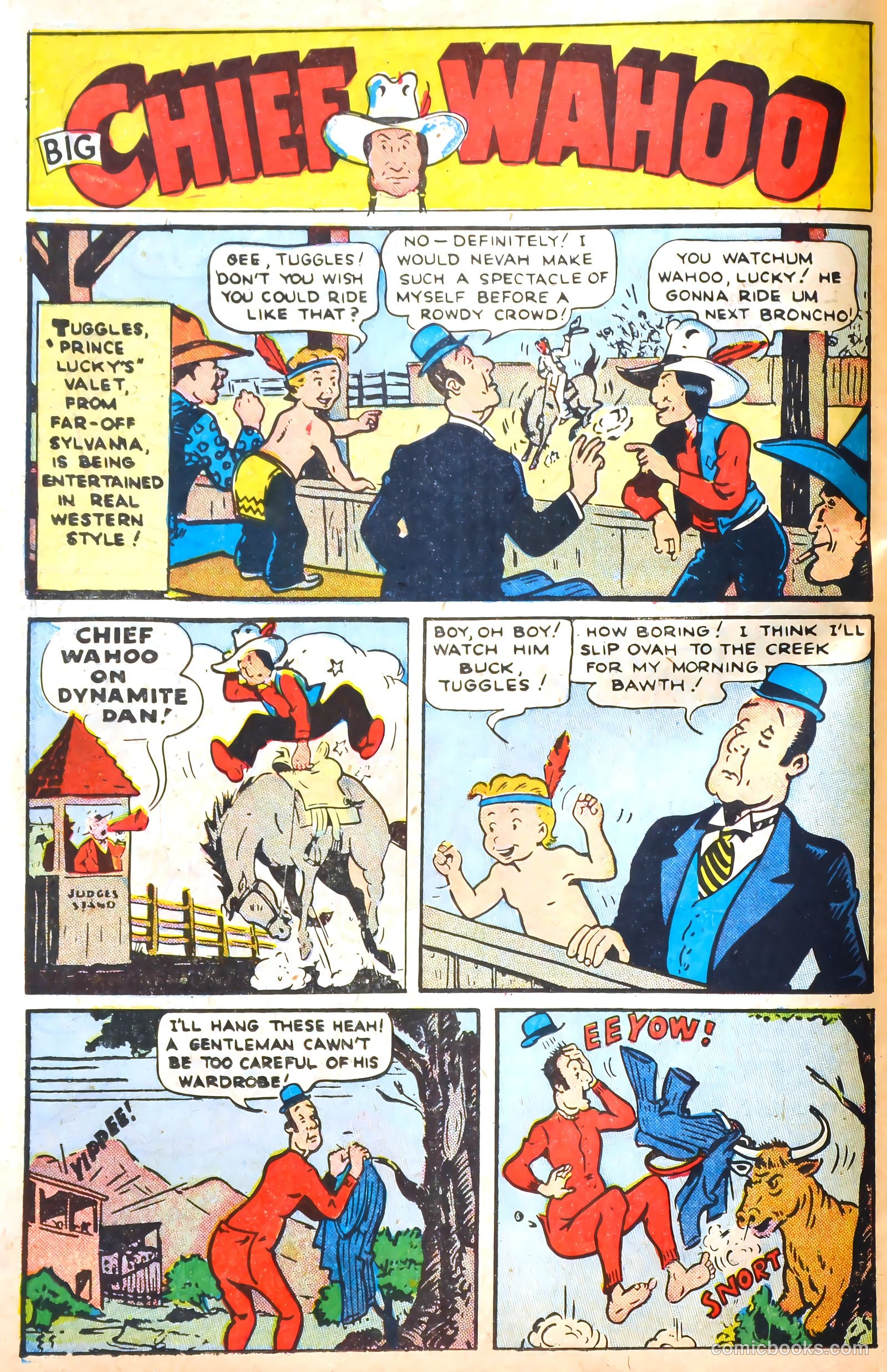 Big Chief Wahoo #5 (1945) — page 38 of 52