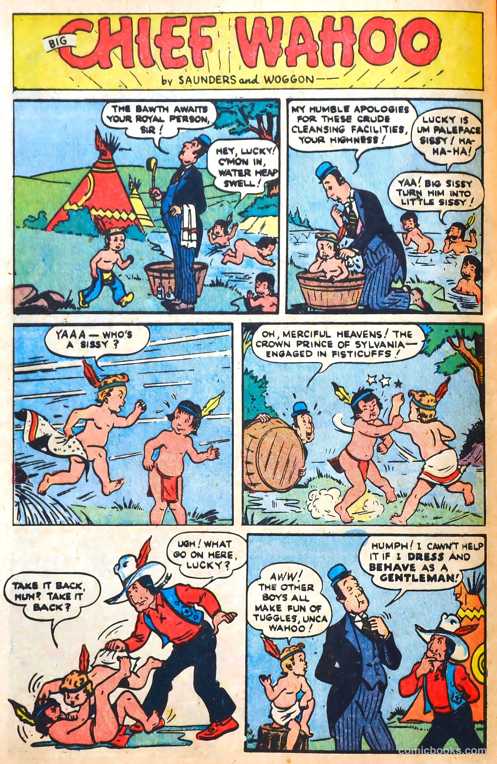 Big Chief Wahoo #5 (1945) — page 40 of 52