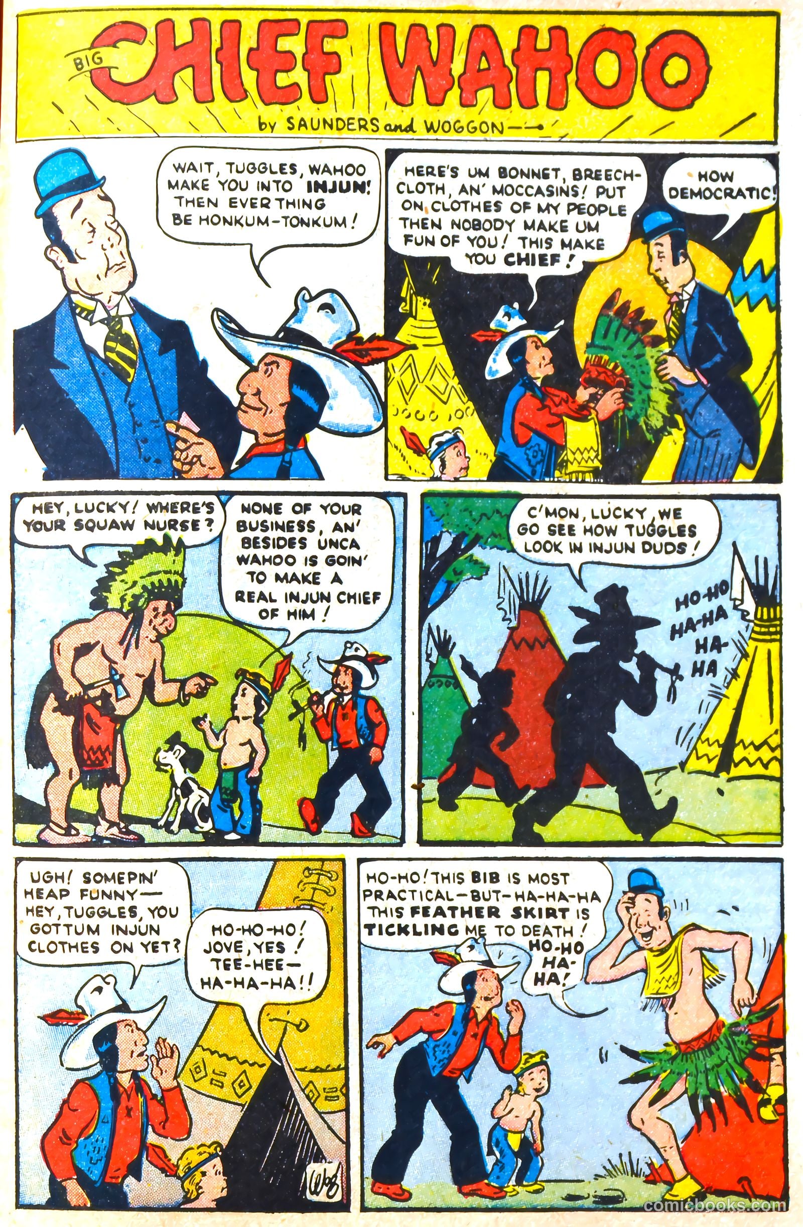 Big Chief Wahoo #5 (1945) — page 41 of 52