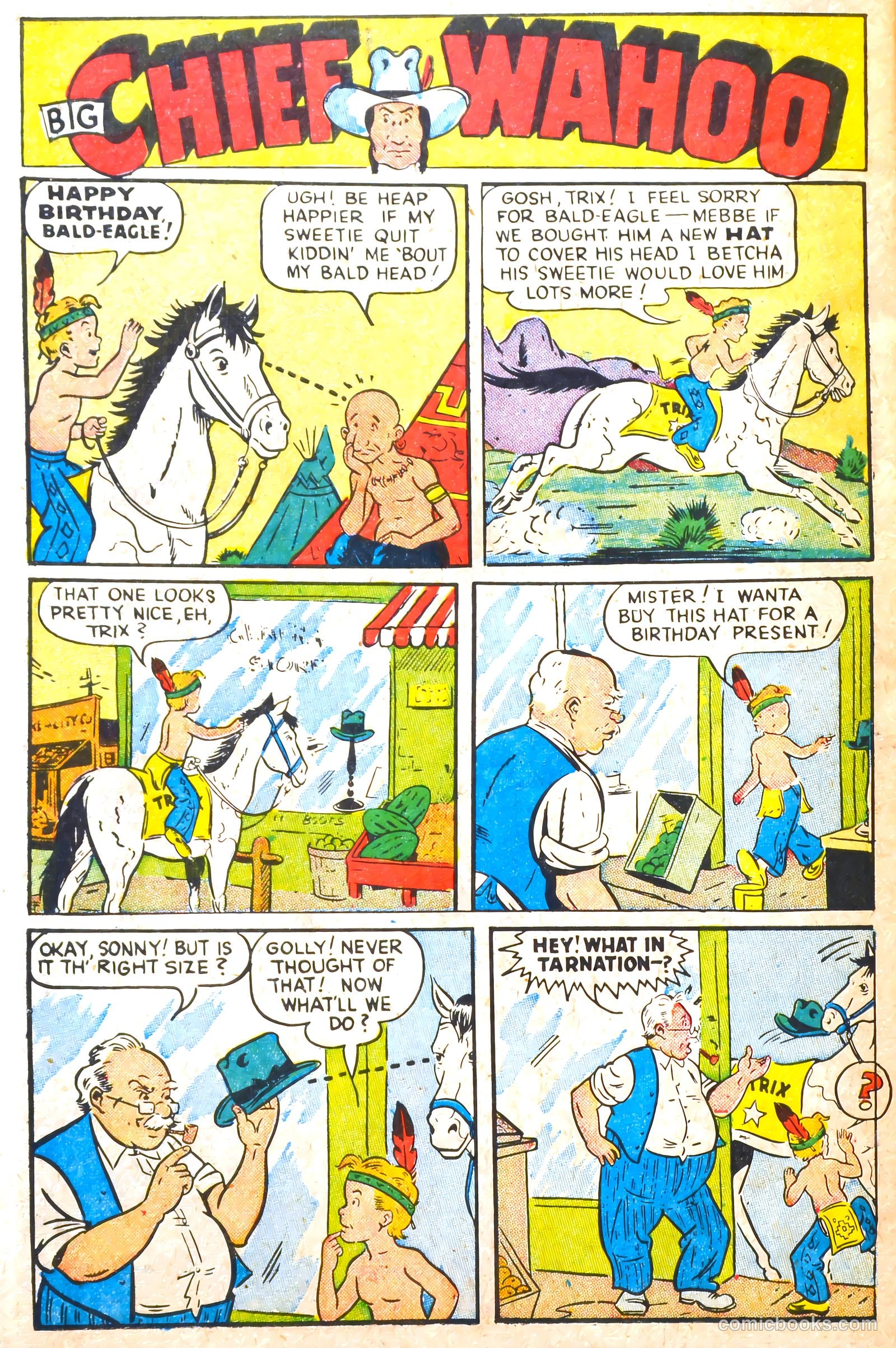 Big Chief Wahoo #5 (1945) — page 48 of 52