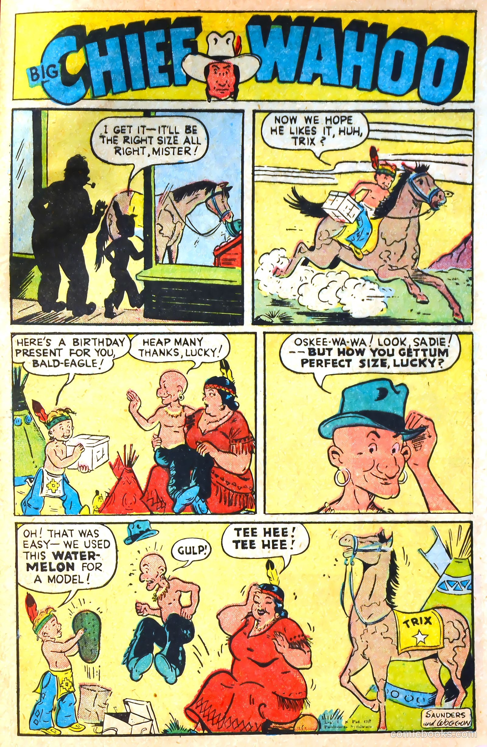Big Chief Wahoo #5 (1945) — page 49 of 52
