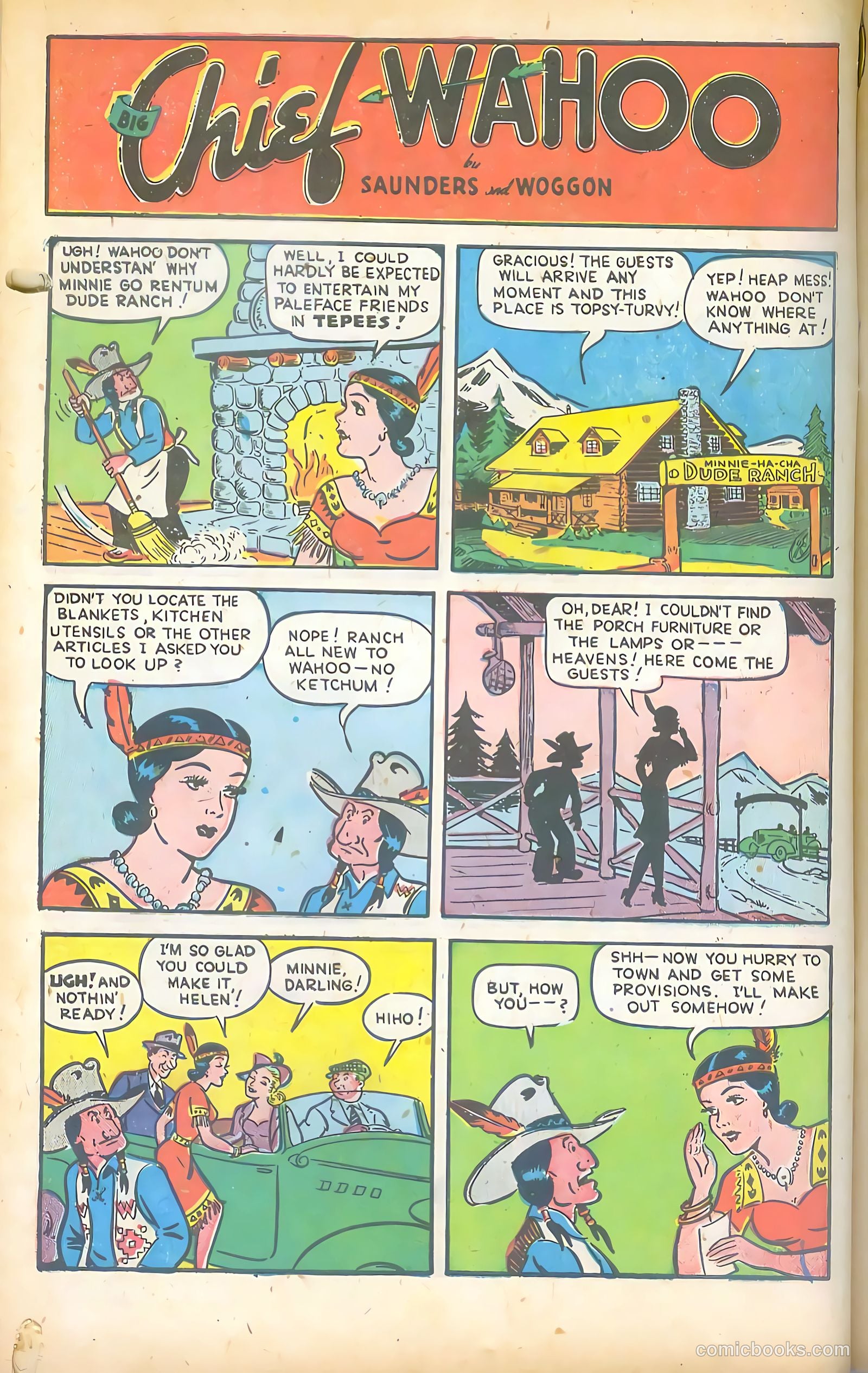 Big Chief Wahoo #7 (1945) — page 14 of 52