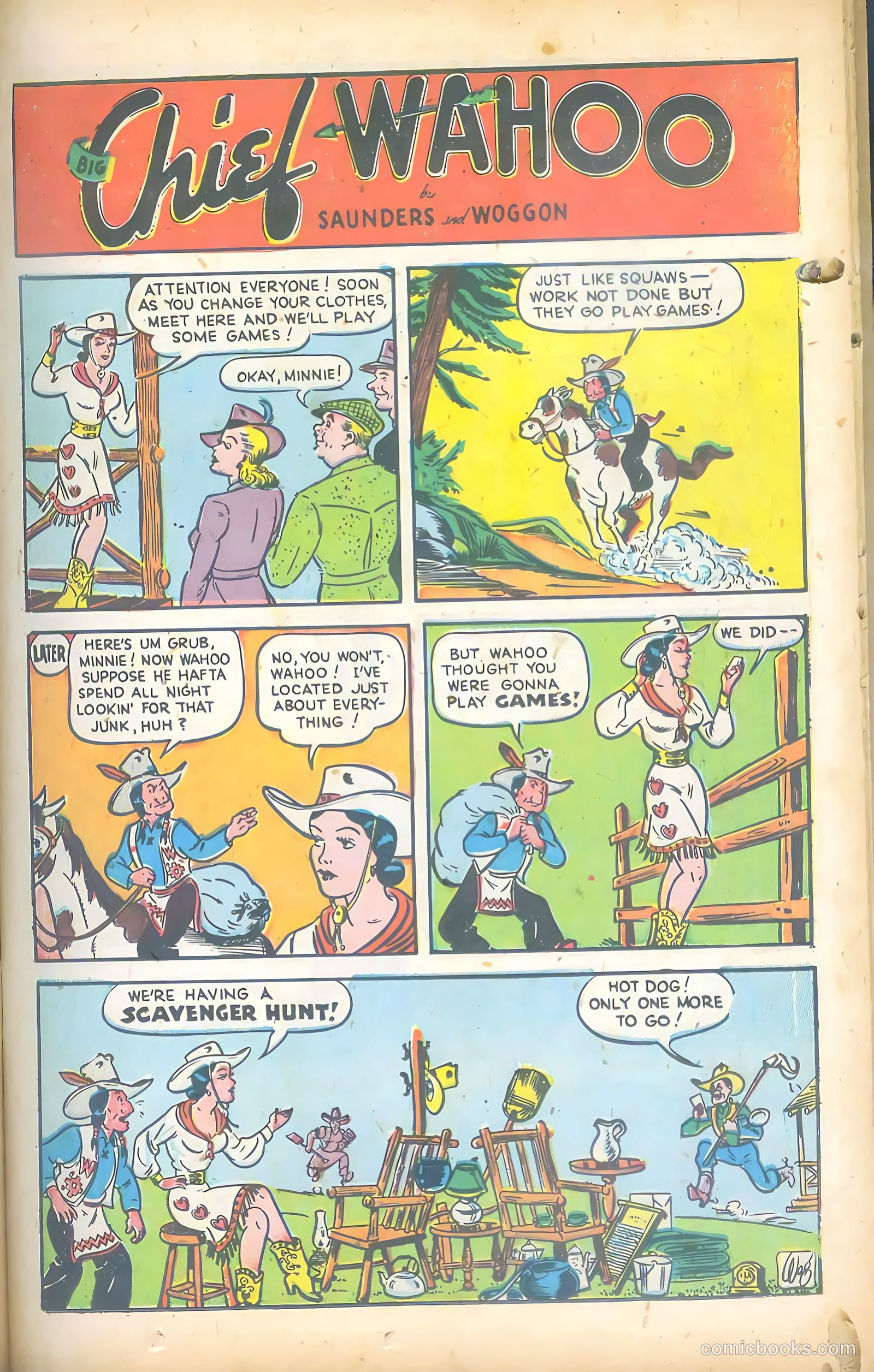 Big Chief Wahoo #7 (1945) — page 15 of 52