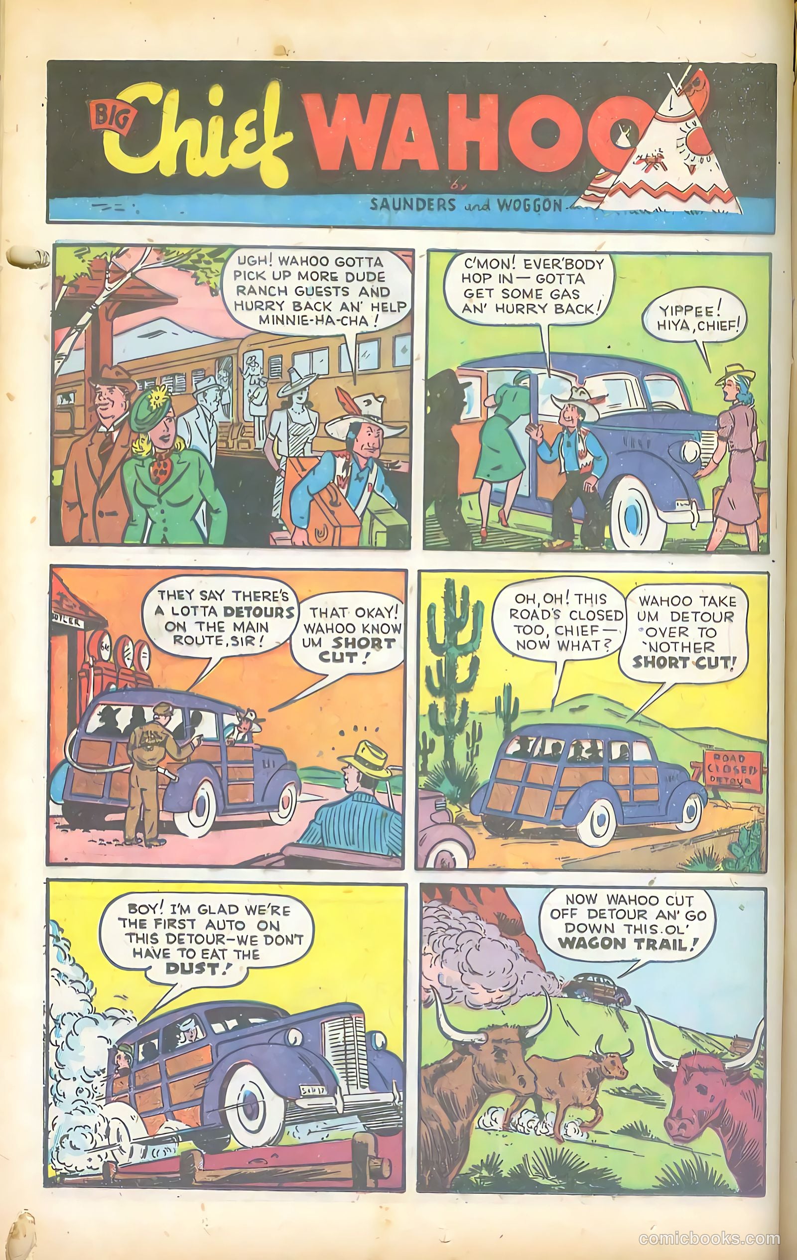 Big Chief Wahoo #7 (1945) — page 16 of 52