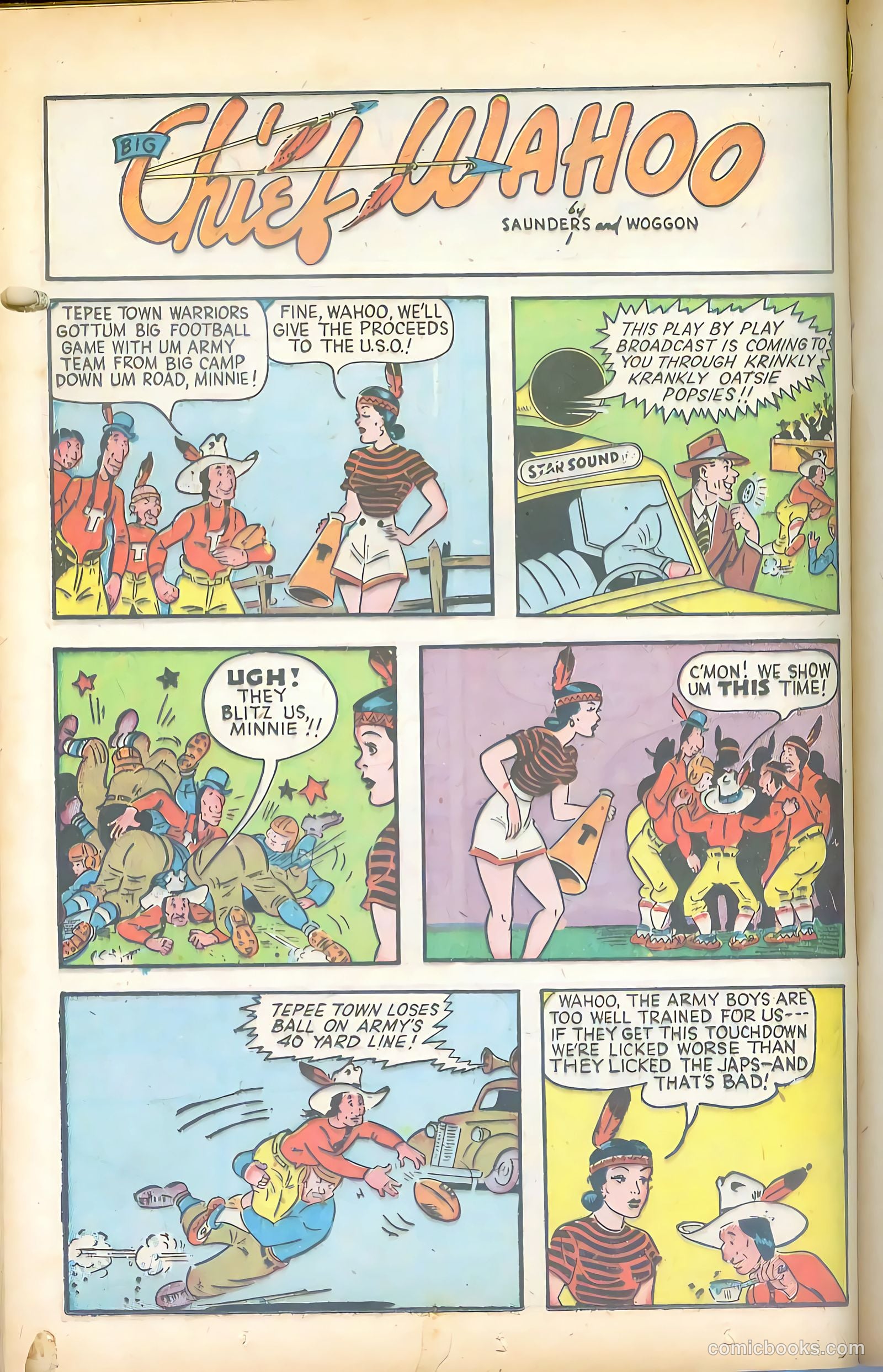 Big Chief Wahoo #7 (1945) — page 18 of 52