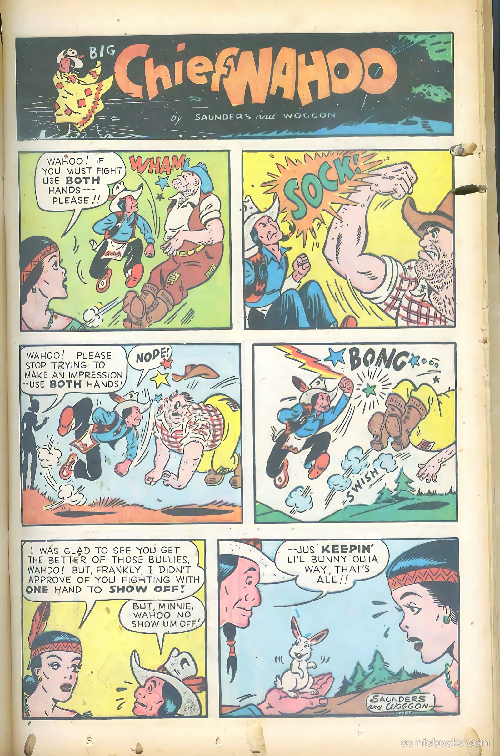 Big Chief Wahoo #7 (1945) — page 21 of 52