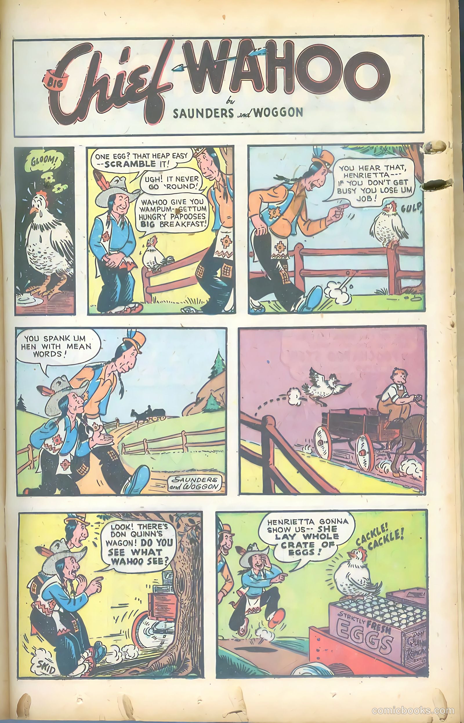 Big Chief Wahoo #7 (1945) — page 25 of 52