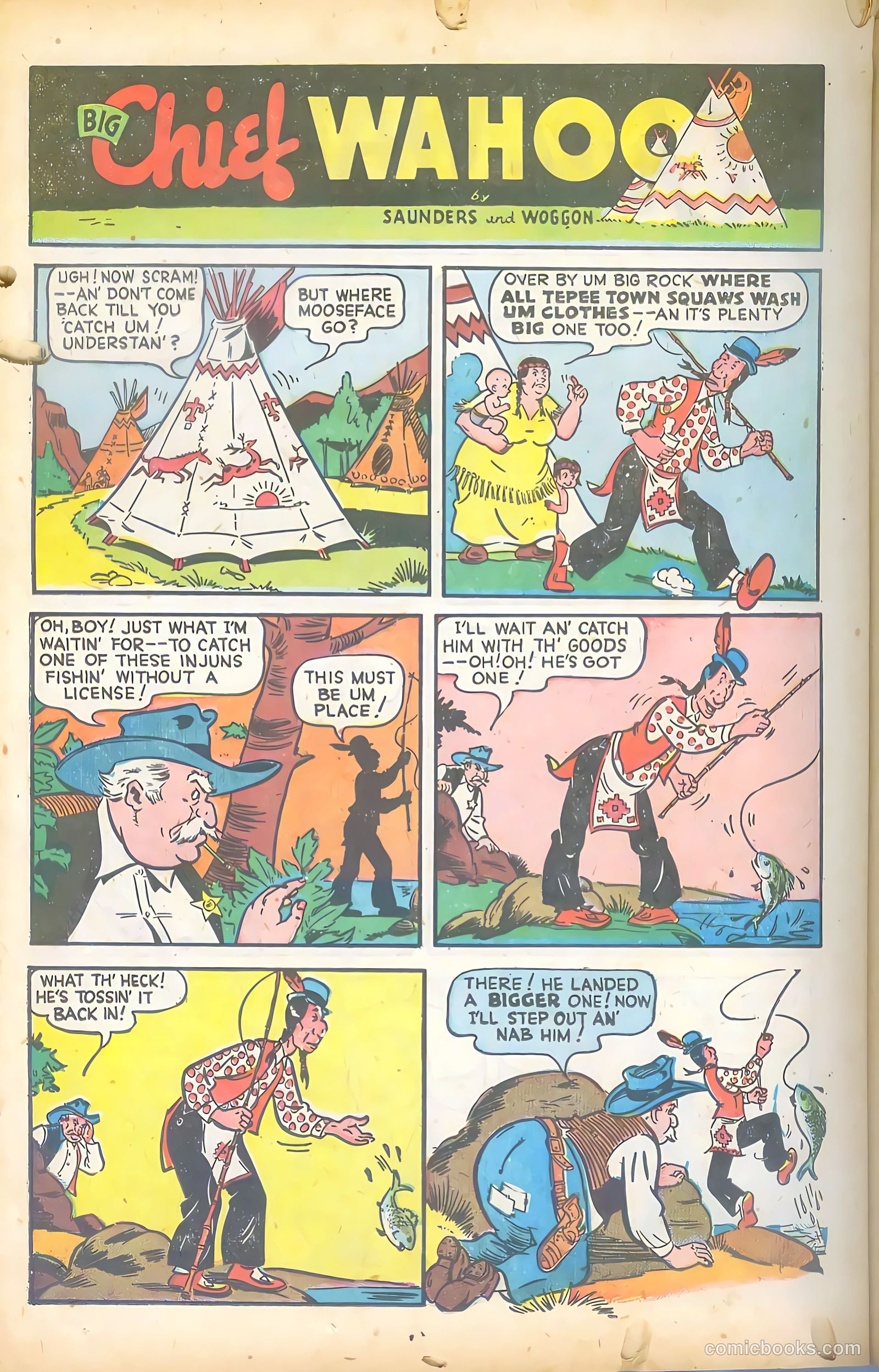 Big Chief Wahoo #7 (1945) — page 36 of 52