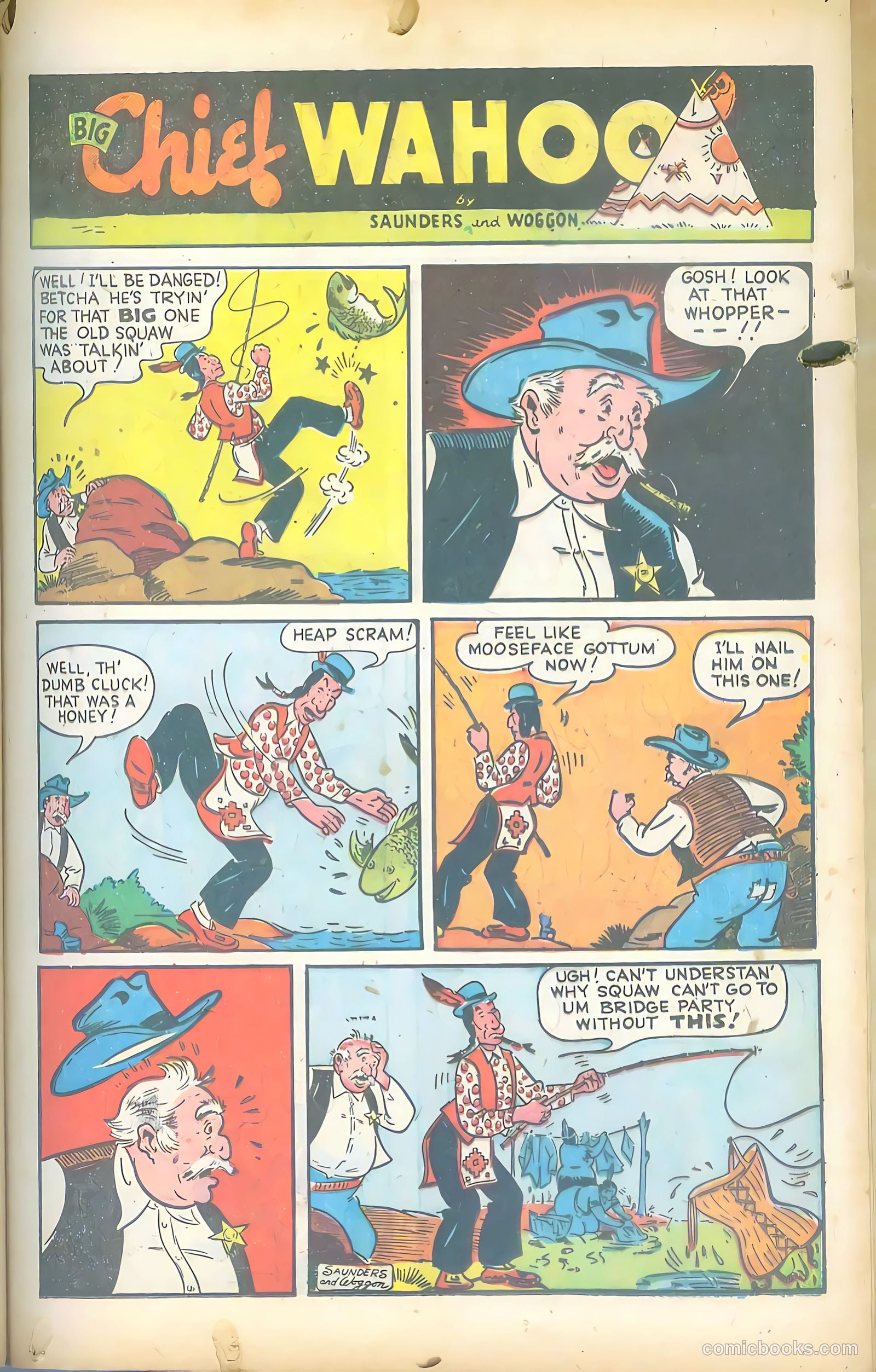 Big Chief Wahoo #7 (1945) — page 37 of 52
