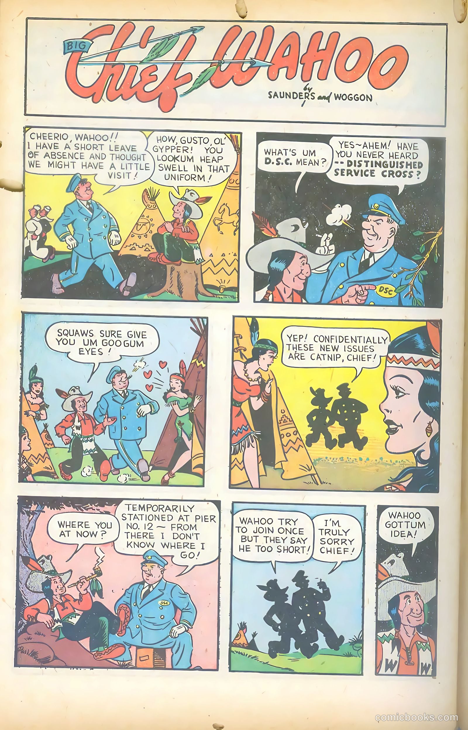Big Chief Wahoo #7 (1945) — page 48 of 52