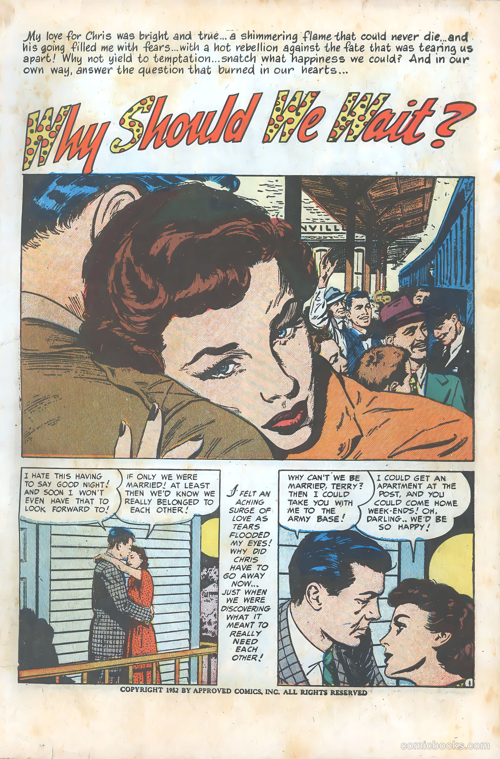 Women in Love #1 (1949) — page 3 of 100