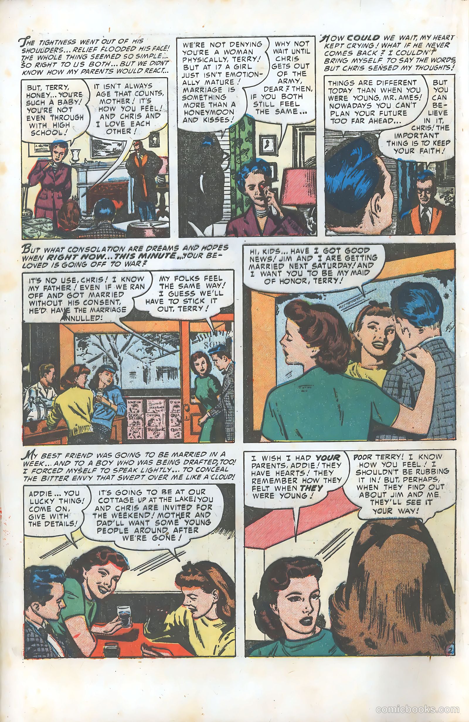 Women in Love #1 (1949) — page 4 of 100