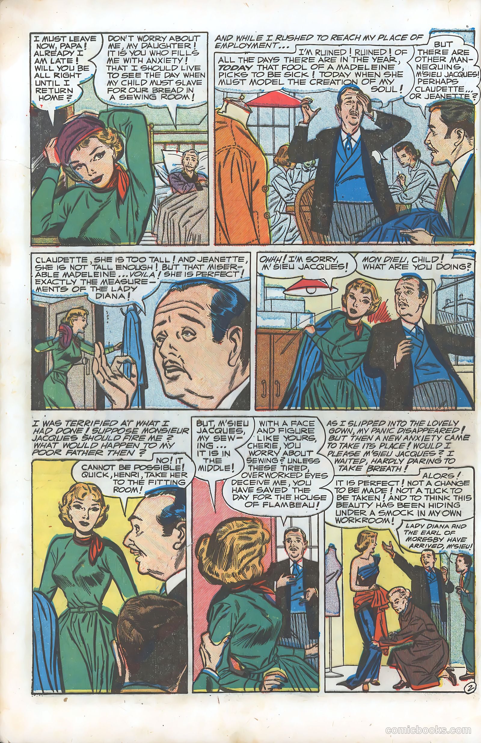 Women in Love #1 (1949) — page 12 of 100