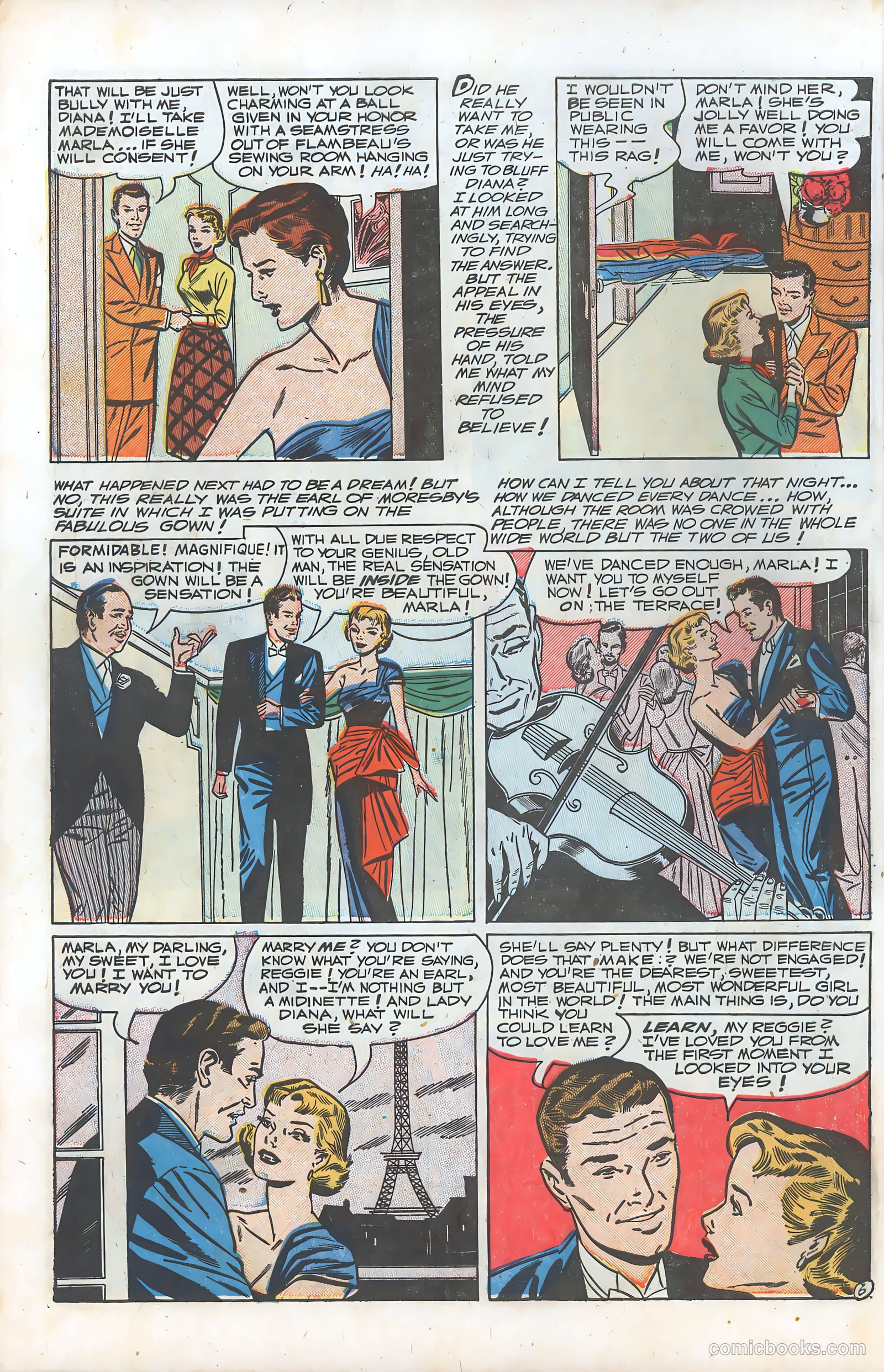 Women in Love #1 (1949) — page 16 of 100