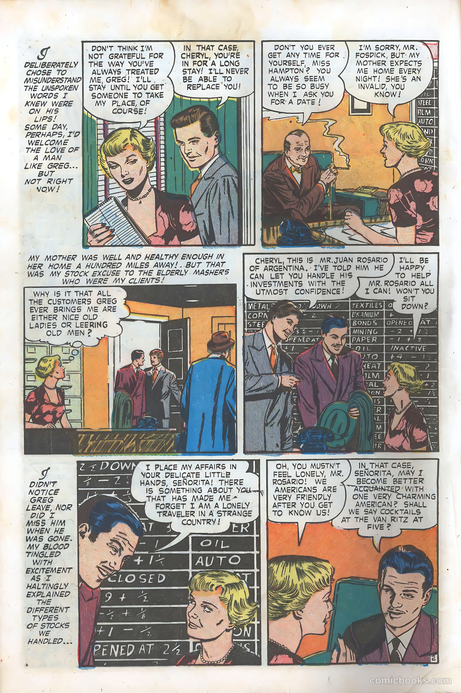 Women in Love #1 (1949) — page 20 of 100