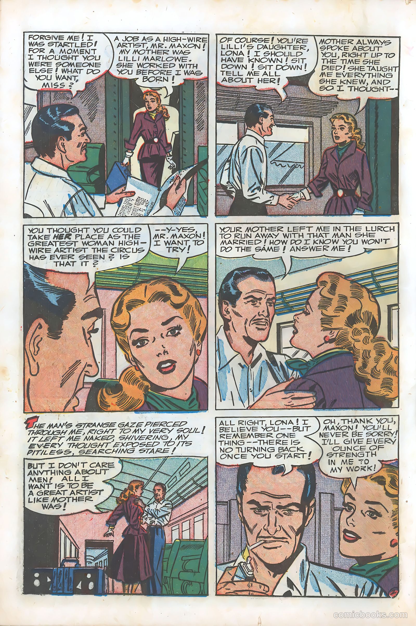 Women in Love #1 (1949) — page 28 of 100
