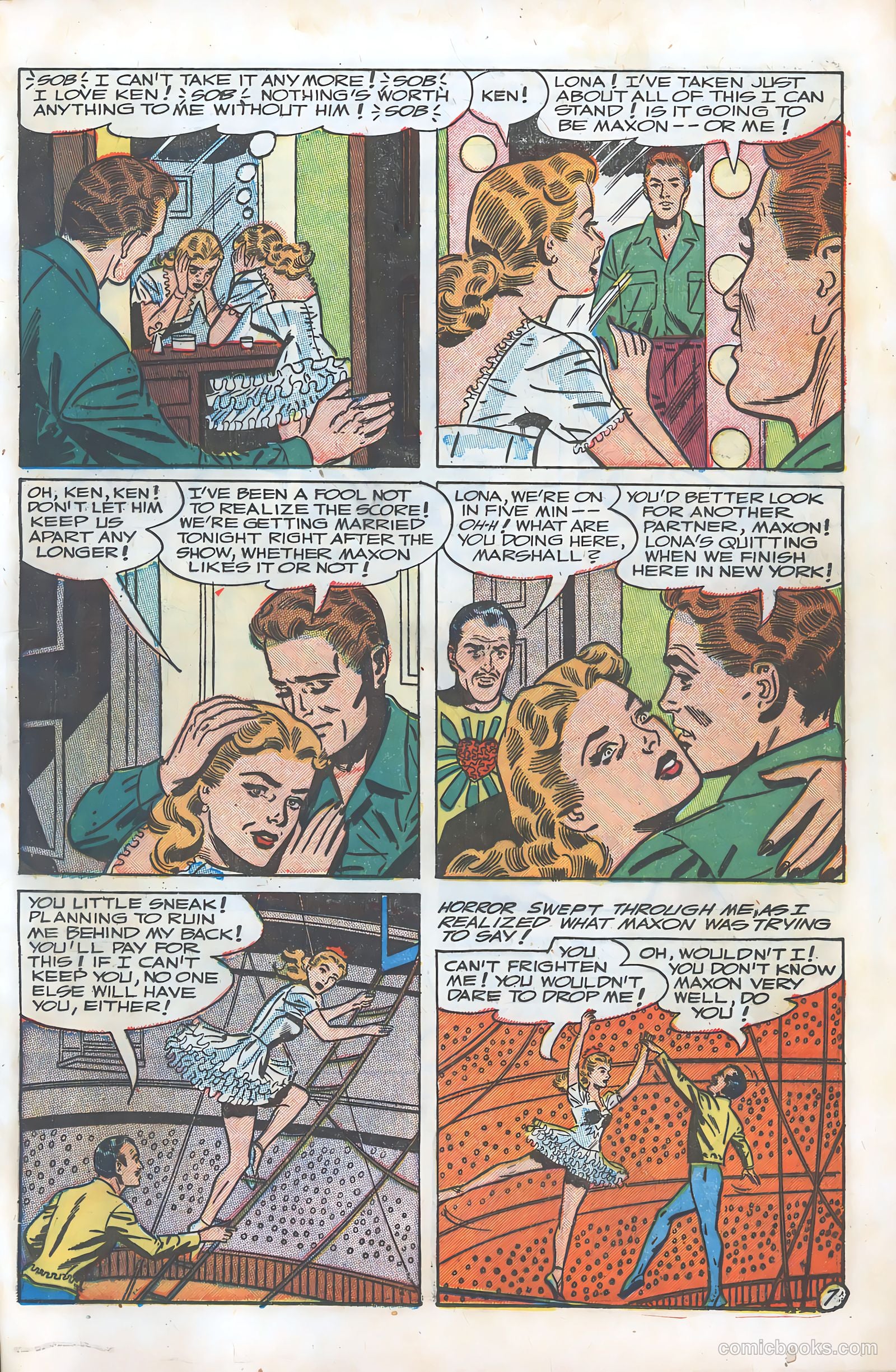 Women in Love #1 (1949) — page 33 of 100