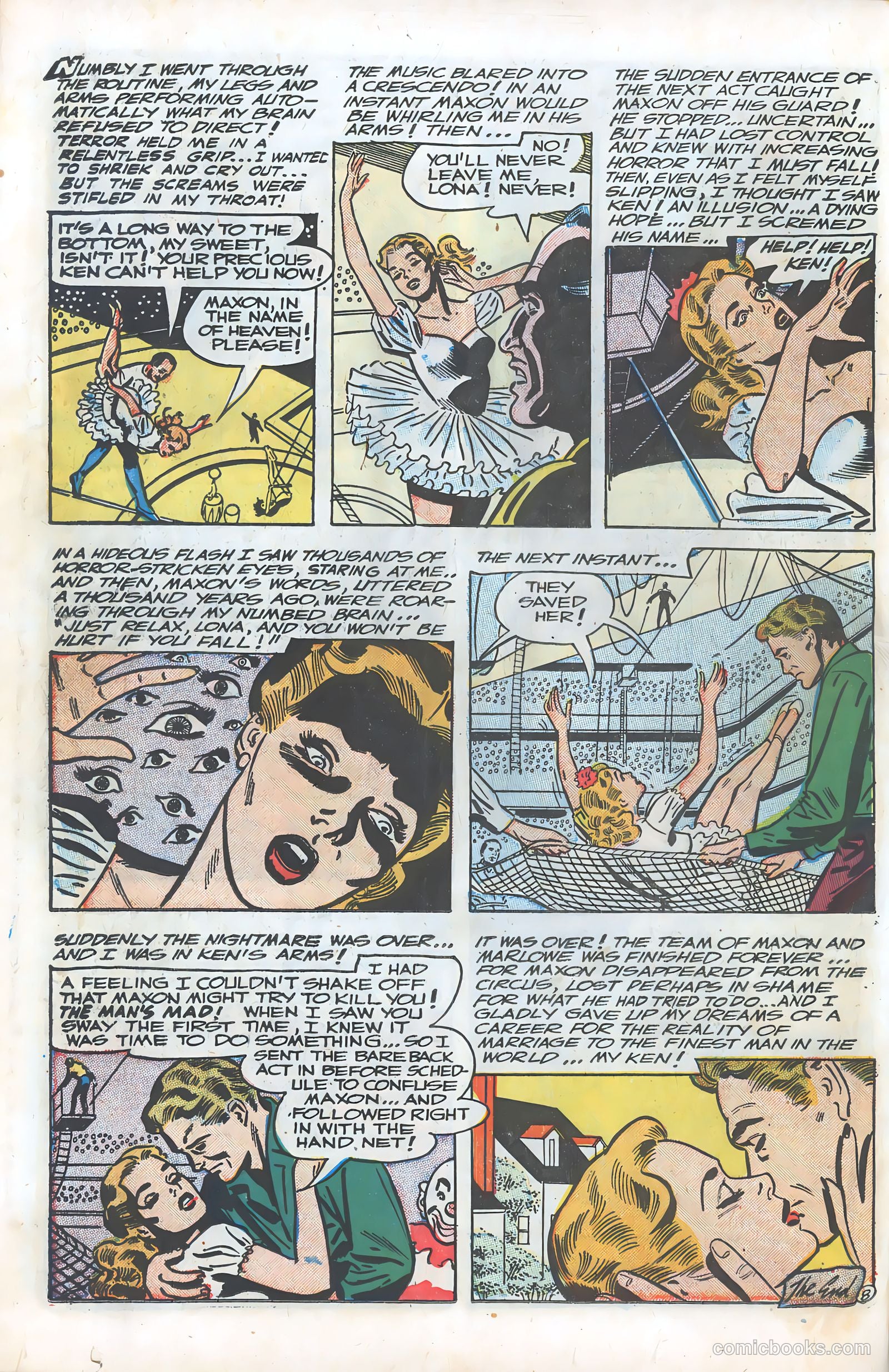 Women in Love #1 (1949) — page 34 of 100