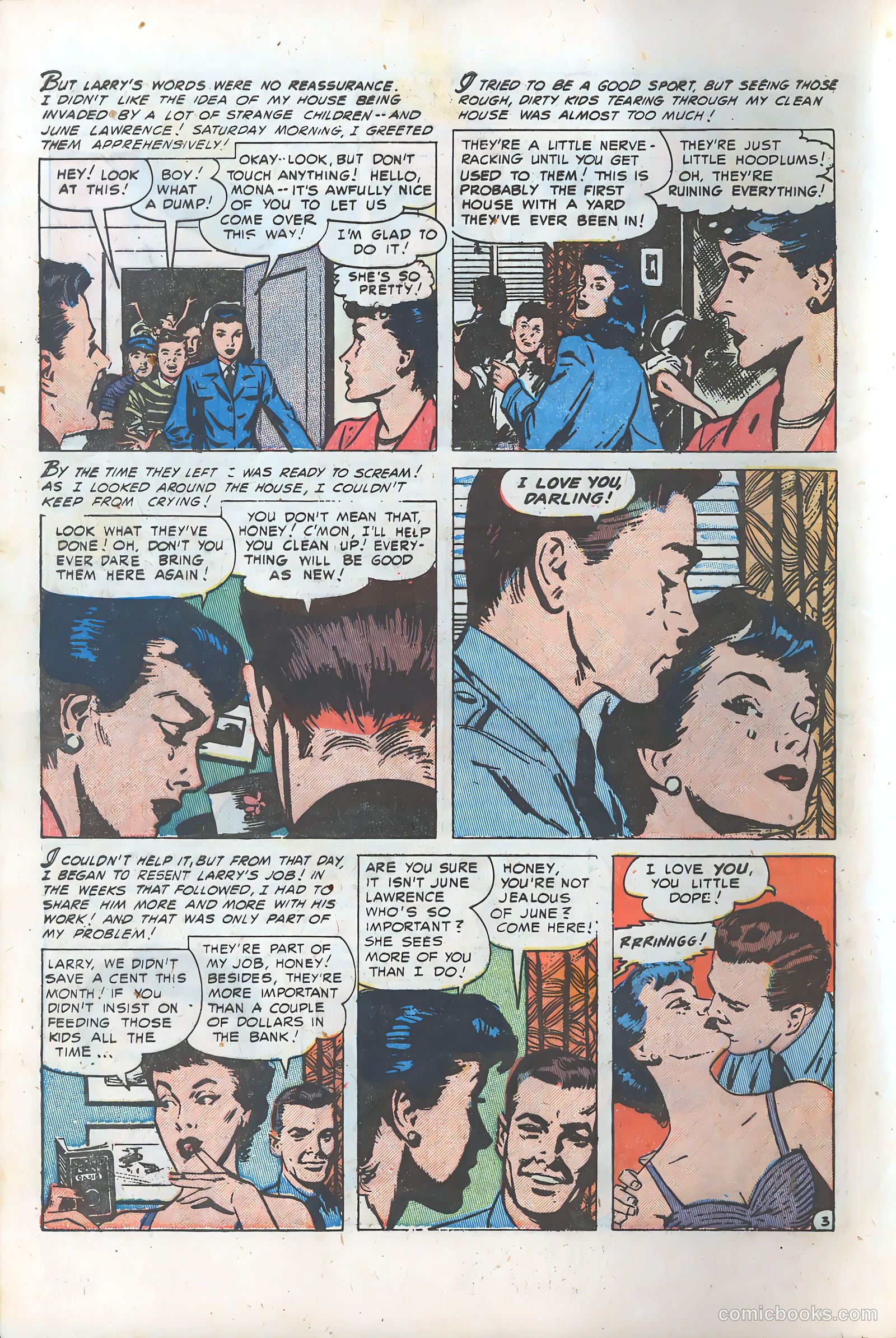 Women in Love #1 (1949) — page 40 of 100