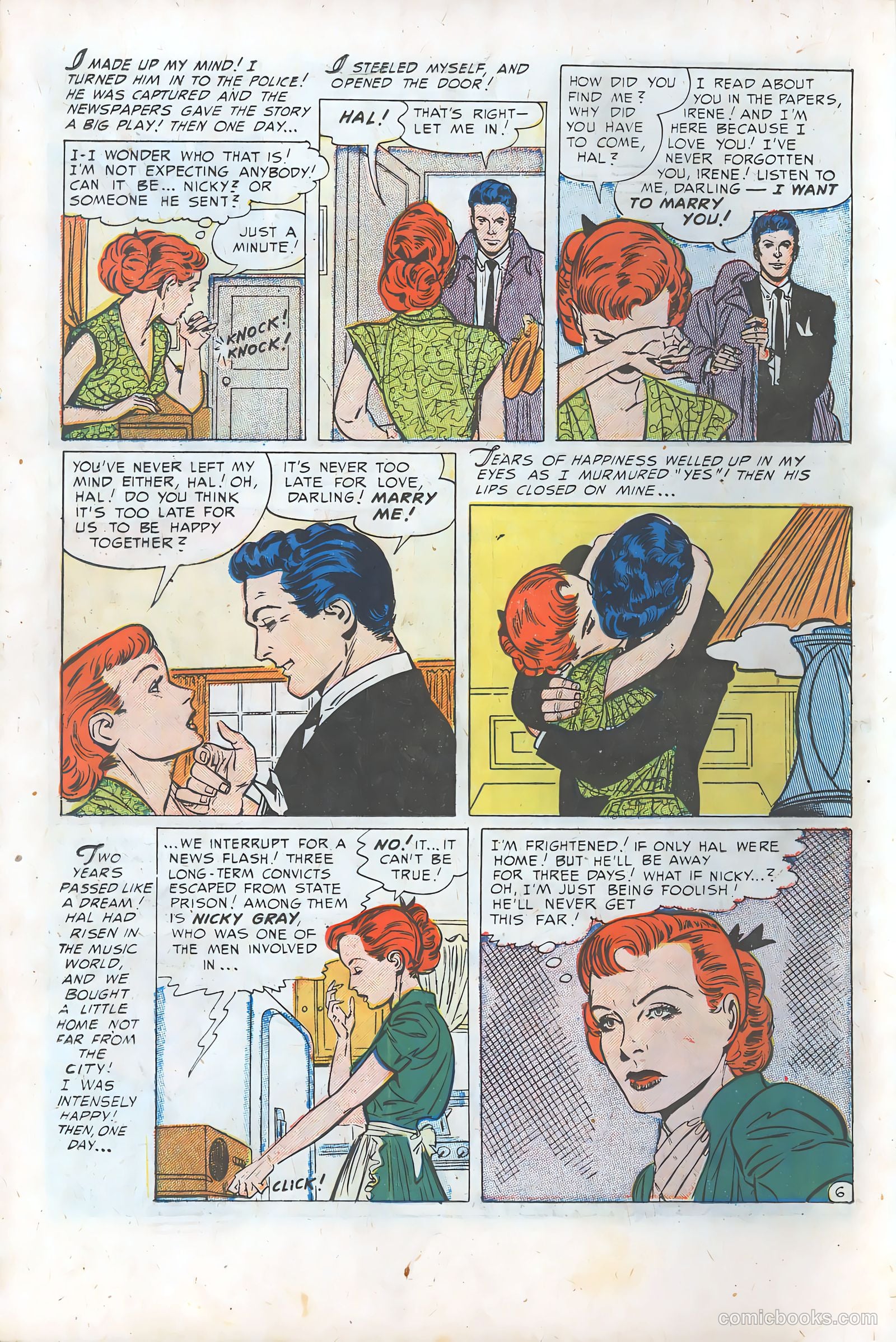 Women in Love #1 (1949) — page 50 of 100