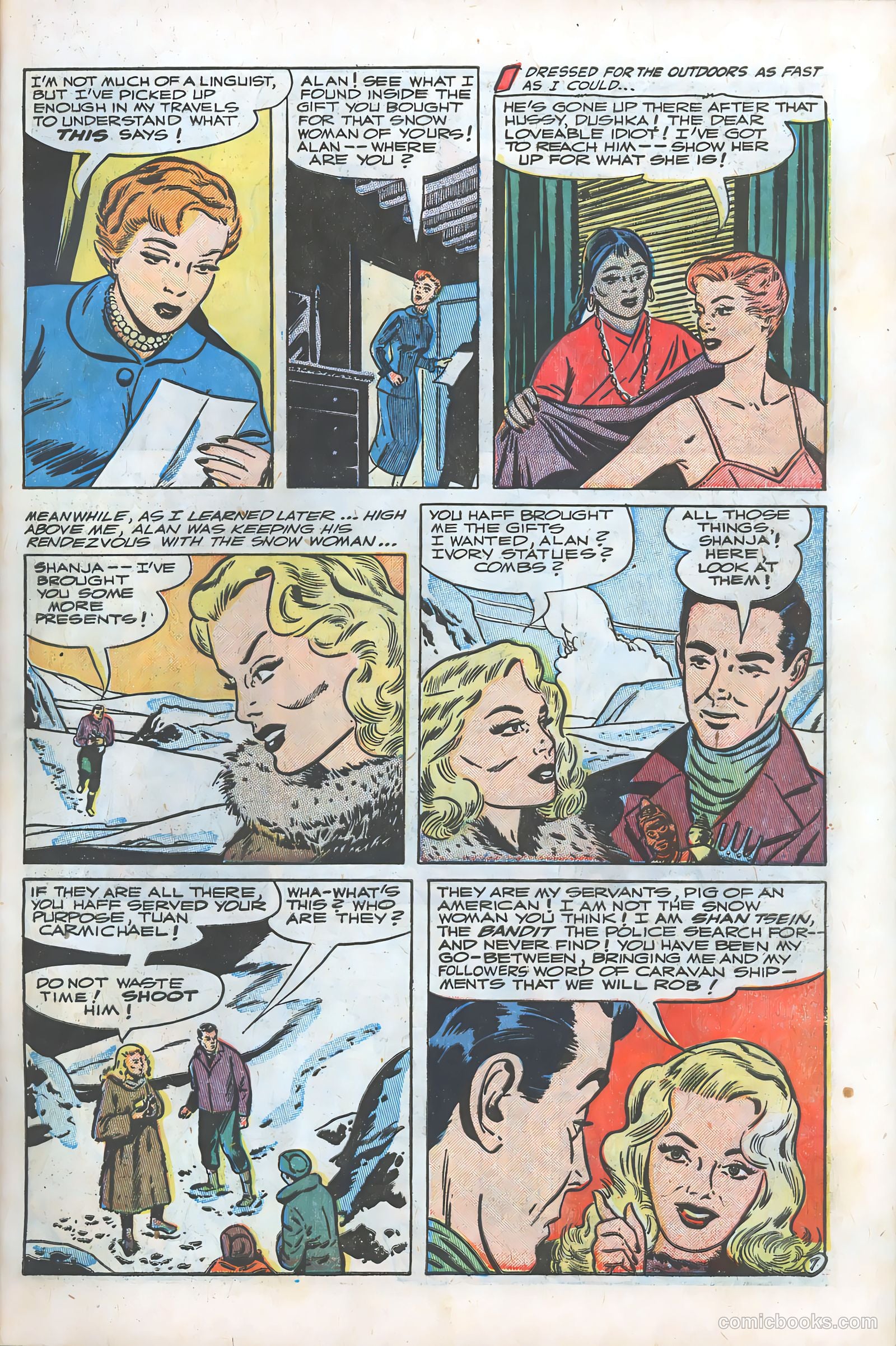Women in Love #1 (1949) — page 59 of 100