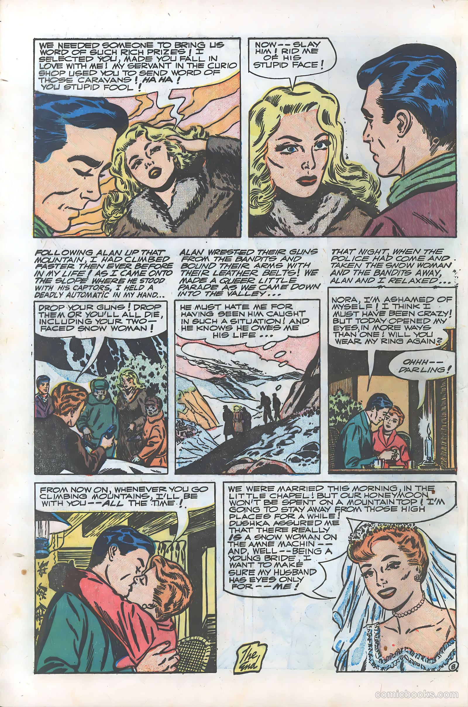 Women in Love #1 (1949) — page 60 of 100
