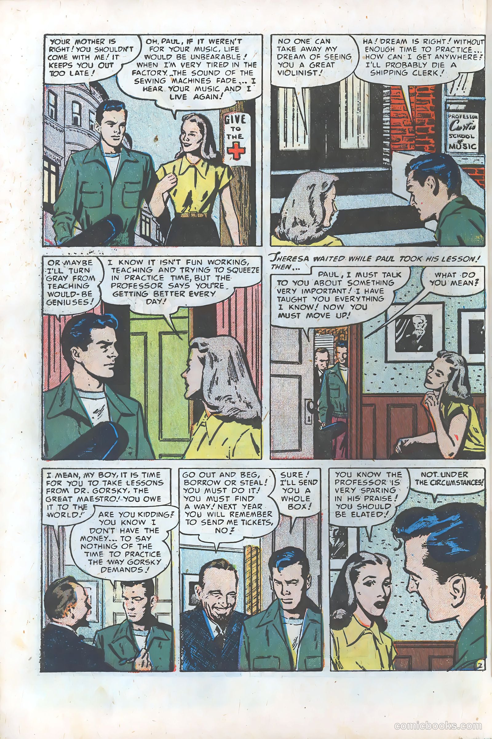 Women in Love #1 (1949) — page 62 of 100