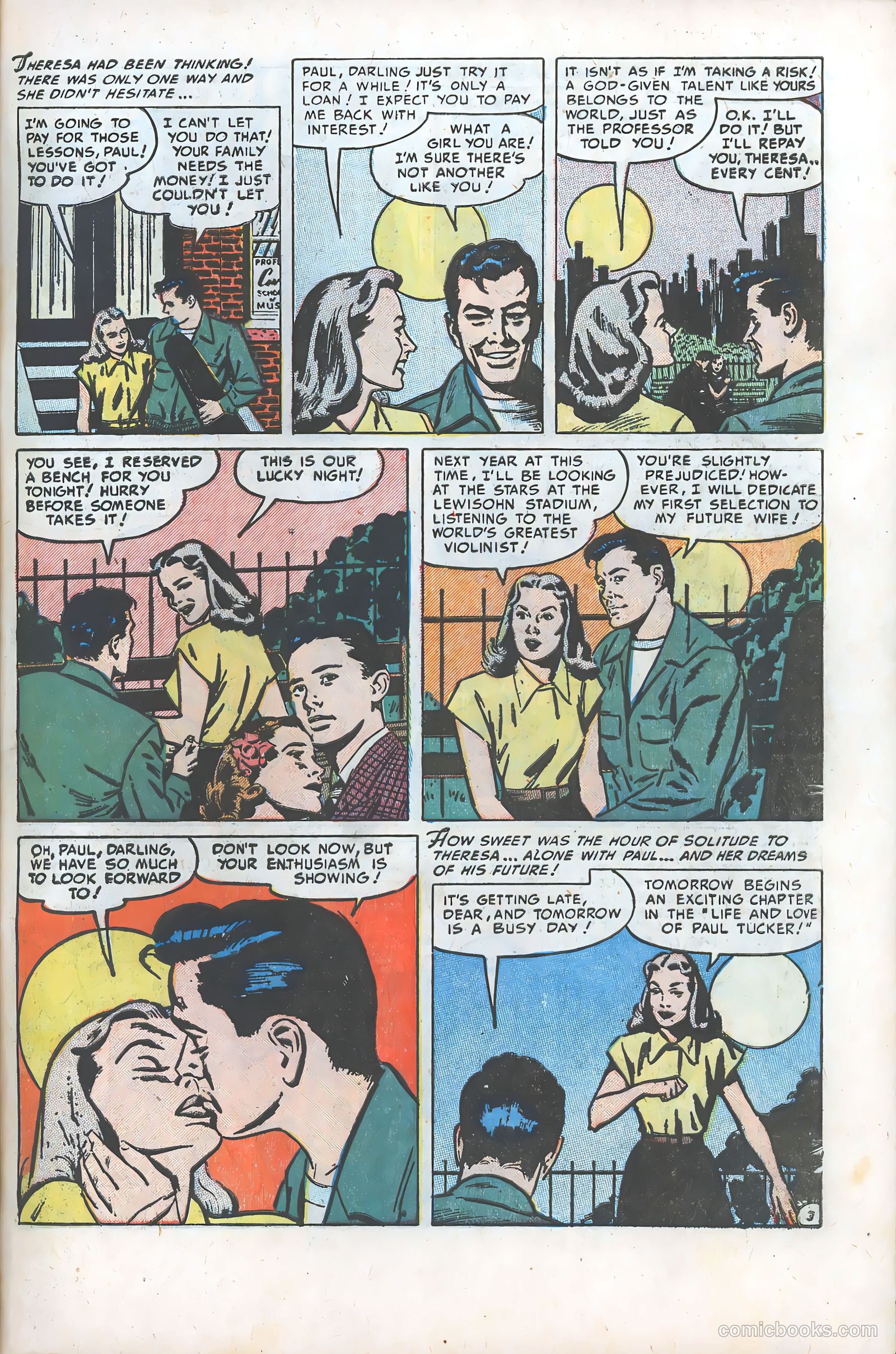 Women in Love #1 (1949) — page 63 of 100