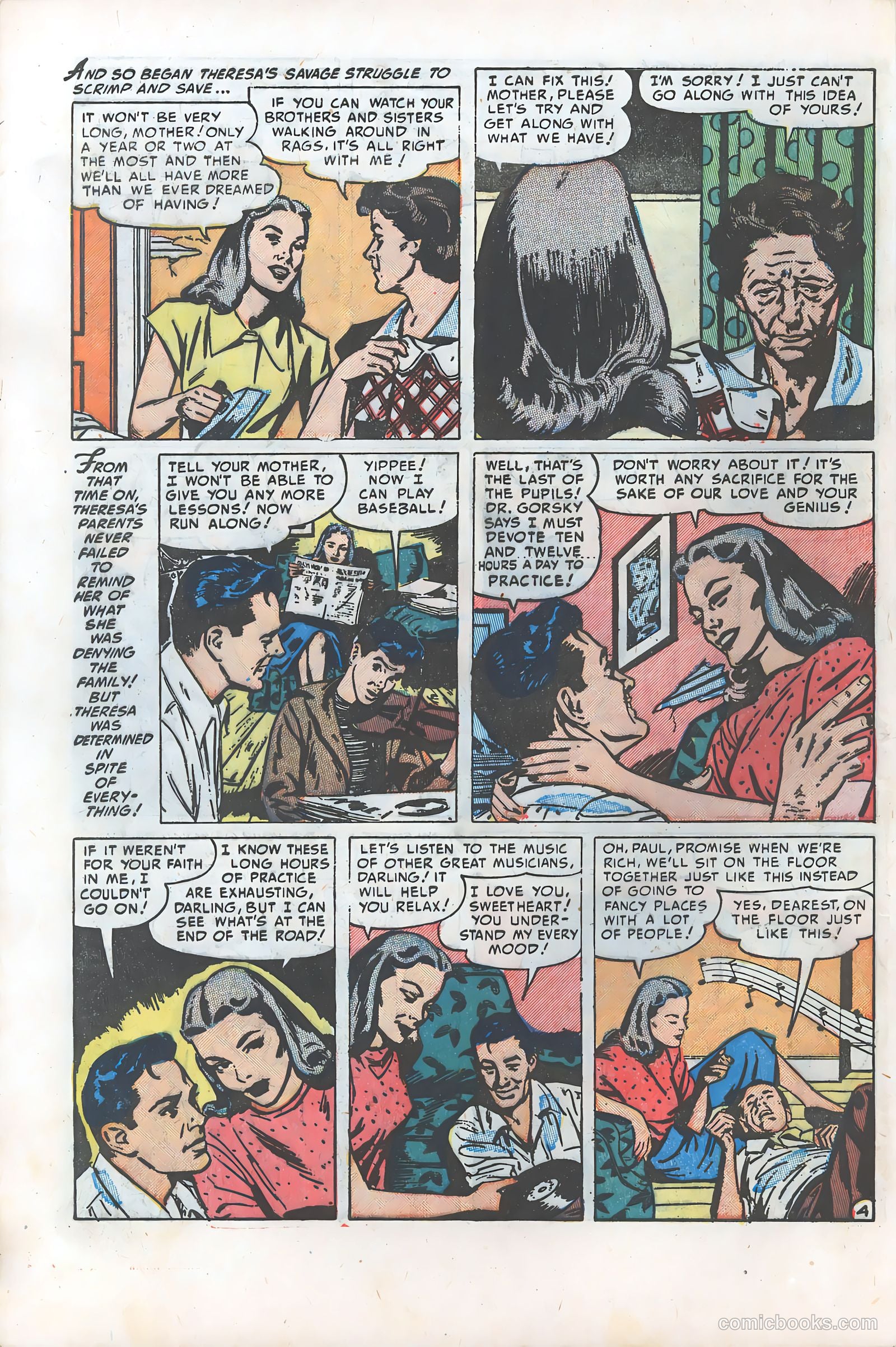 Women in Love #1 (1949) — page 64 of 100