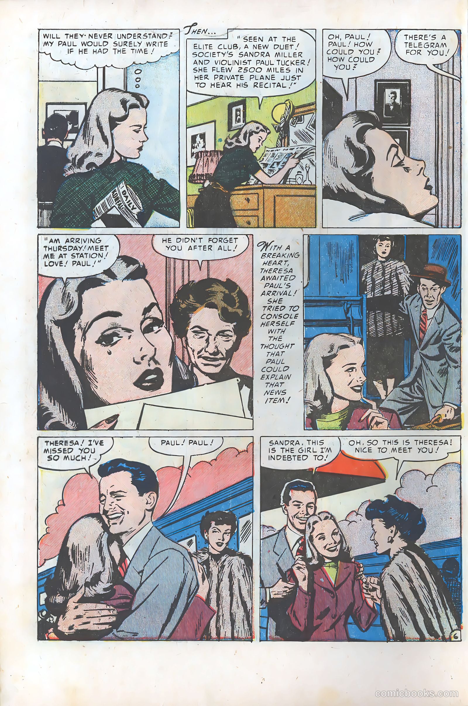 Women in Love #1 (1949) — page 66 of 100