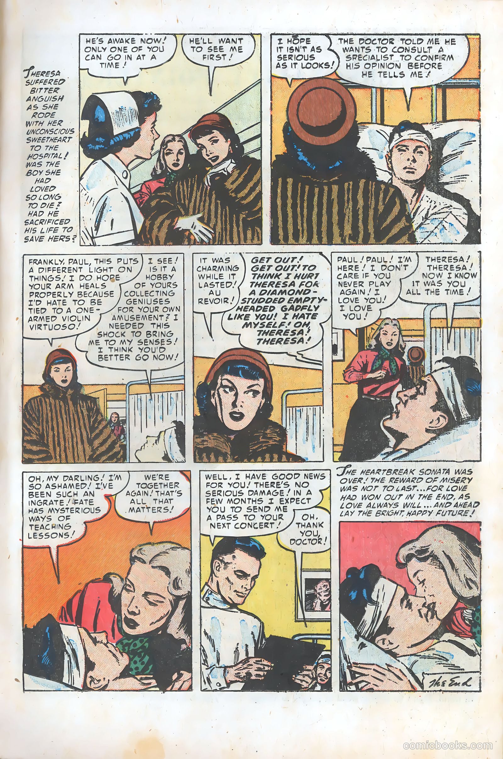 Women in Love #1 (1949) — page 69 of 100