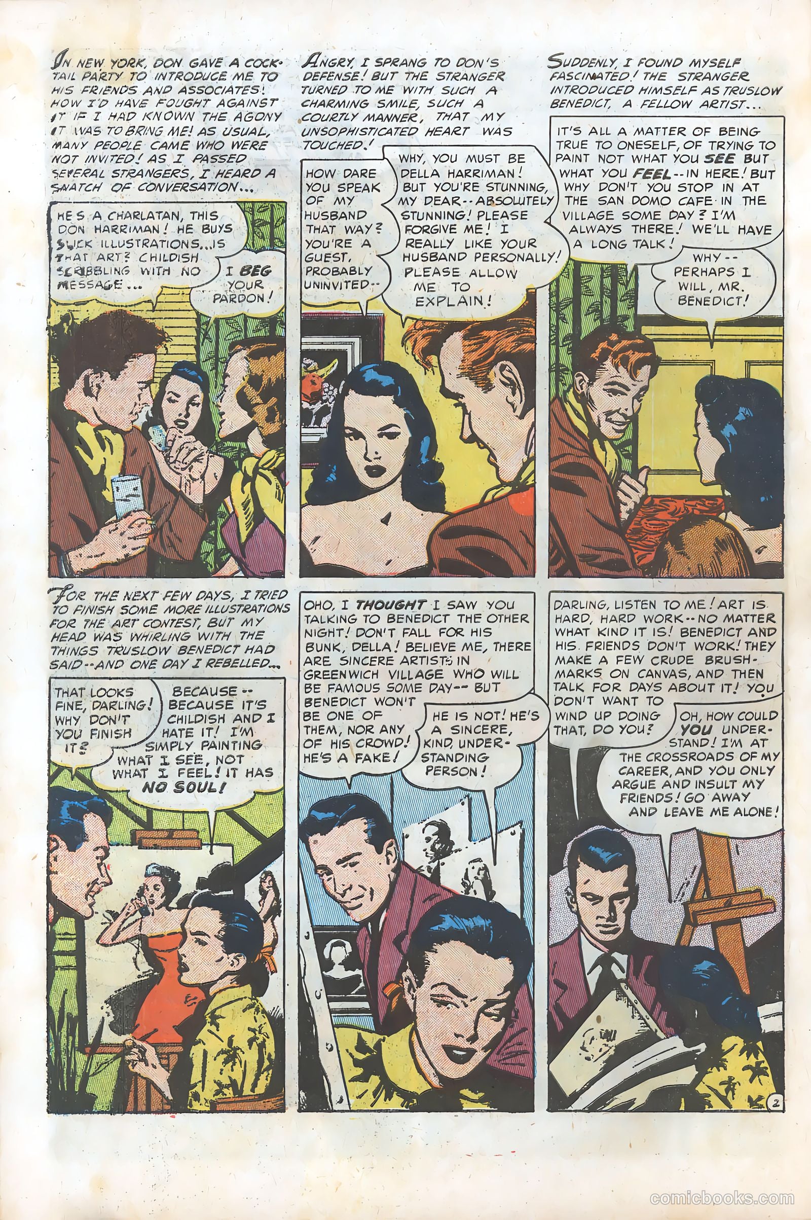 Women in Love #1 (1949) — page 88 of 100