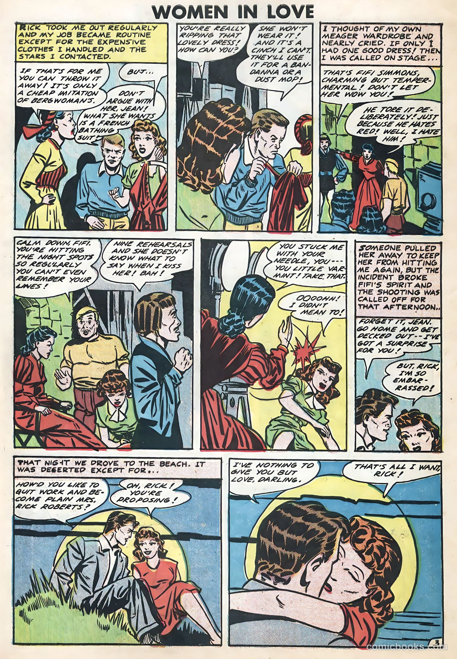 Women in Love #3 (1949) — page 4 of 36