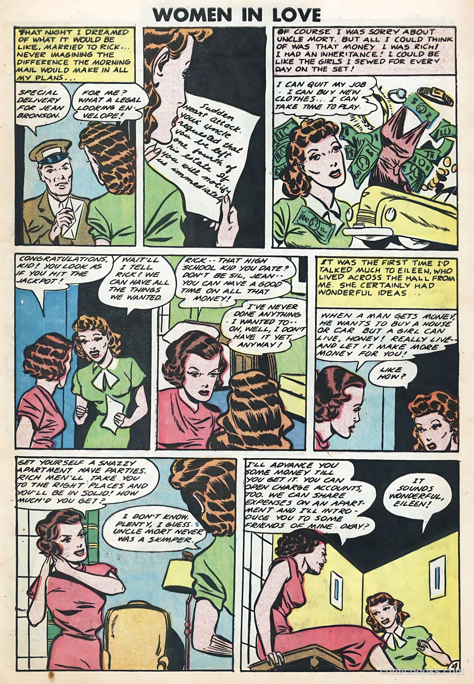 Women in Love #3 (1949) — page 5 of 36