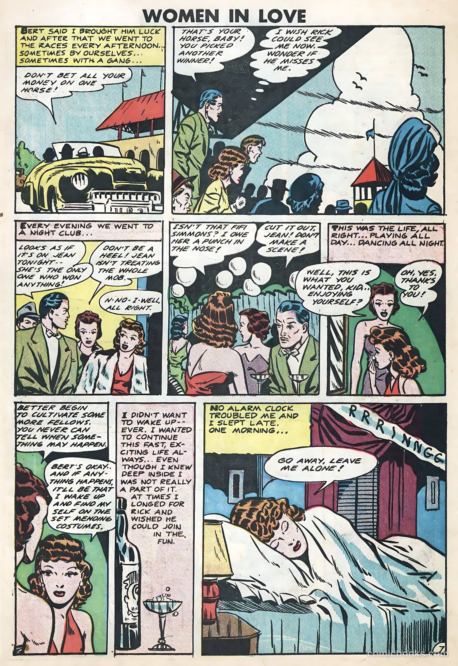 Women in Love #3 (1949) — page 8 of 36